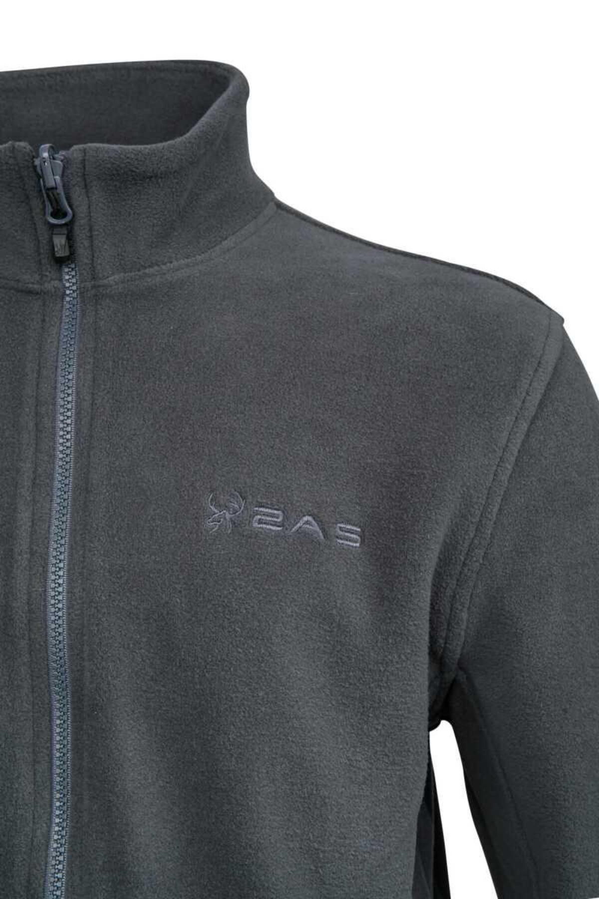 2As Tam Fermuarli Polar Sweatshirt