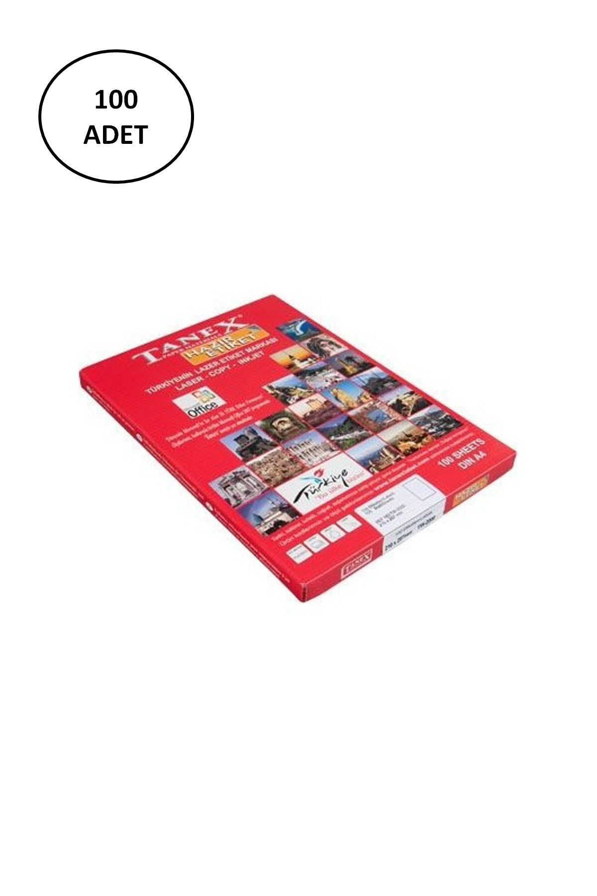 Just Cheap Store Tanex Tw-2027 70X32,125 Mm Laser Etiket 100 Adet