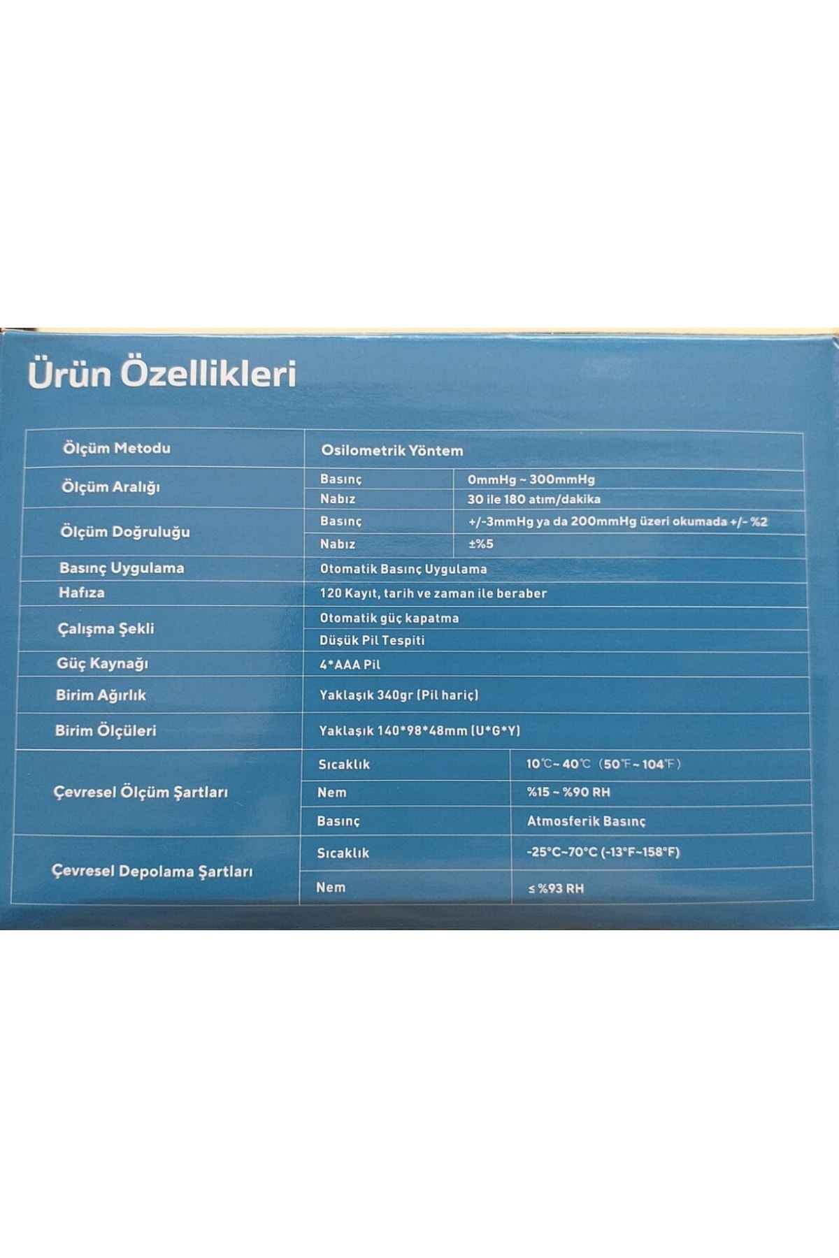 B-Good Tansiyon Ölçme Aleti Koldan Dijital Bsp 11