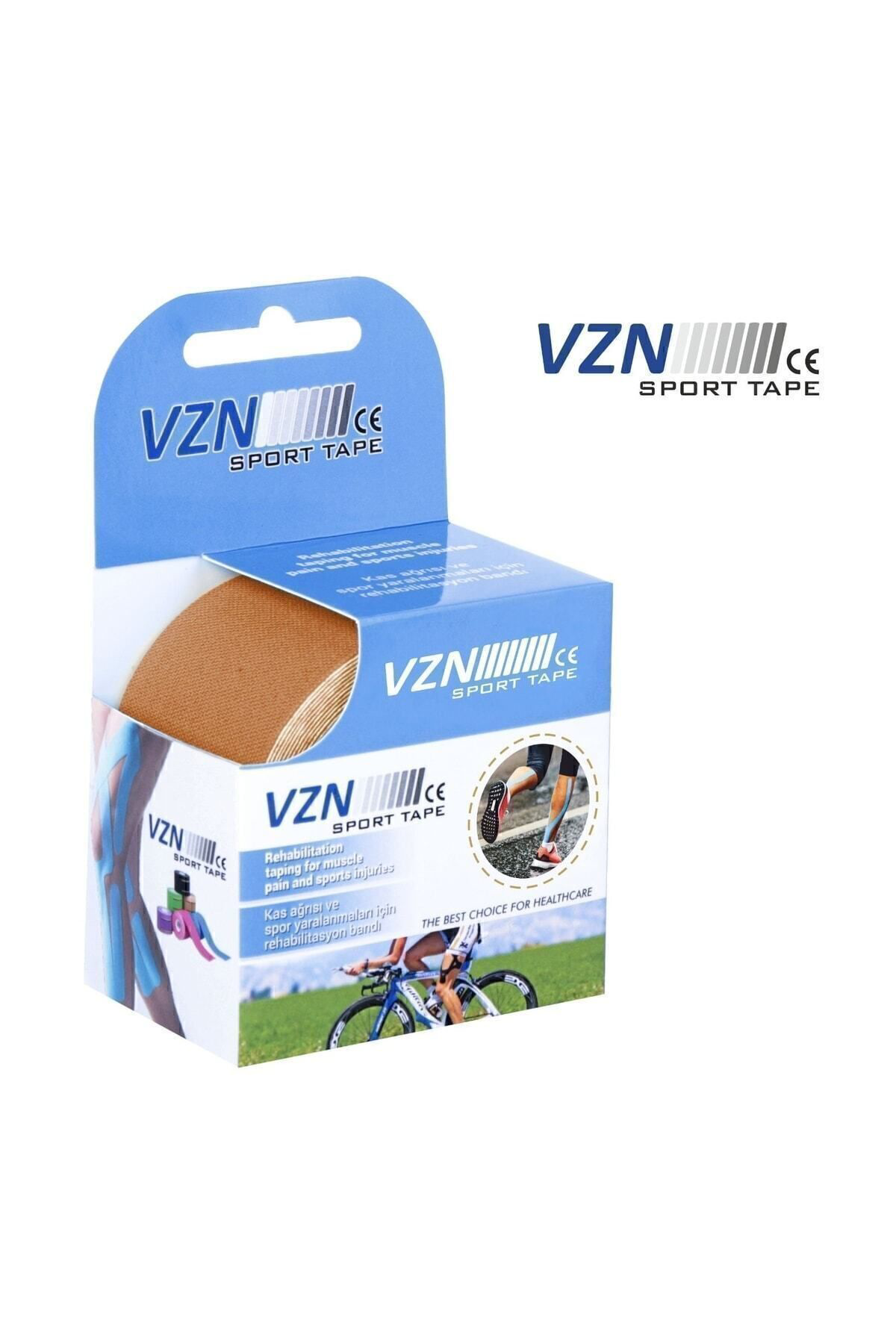 Vzn Tape Ten Rengi Sport Tape Ağri Bandi 5 Metre X 5 Cm
