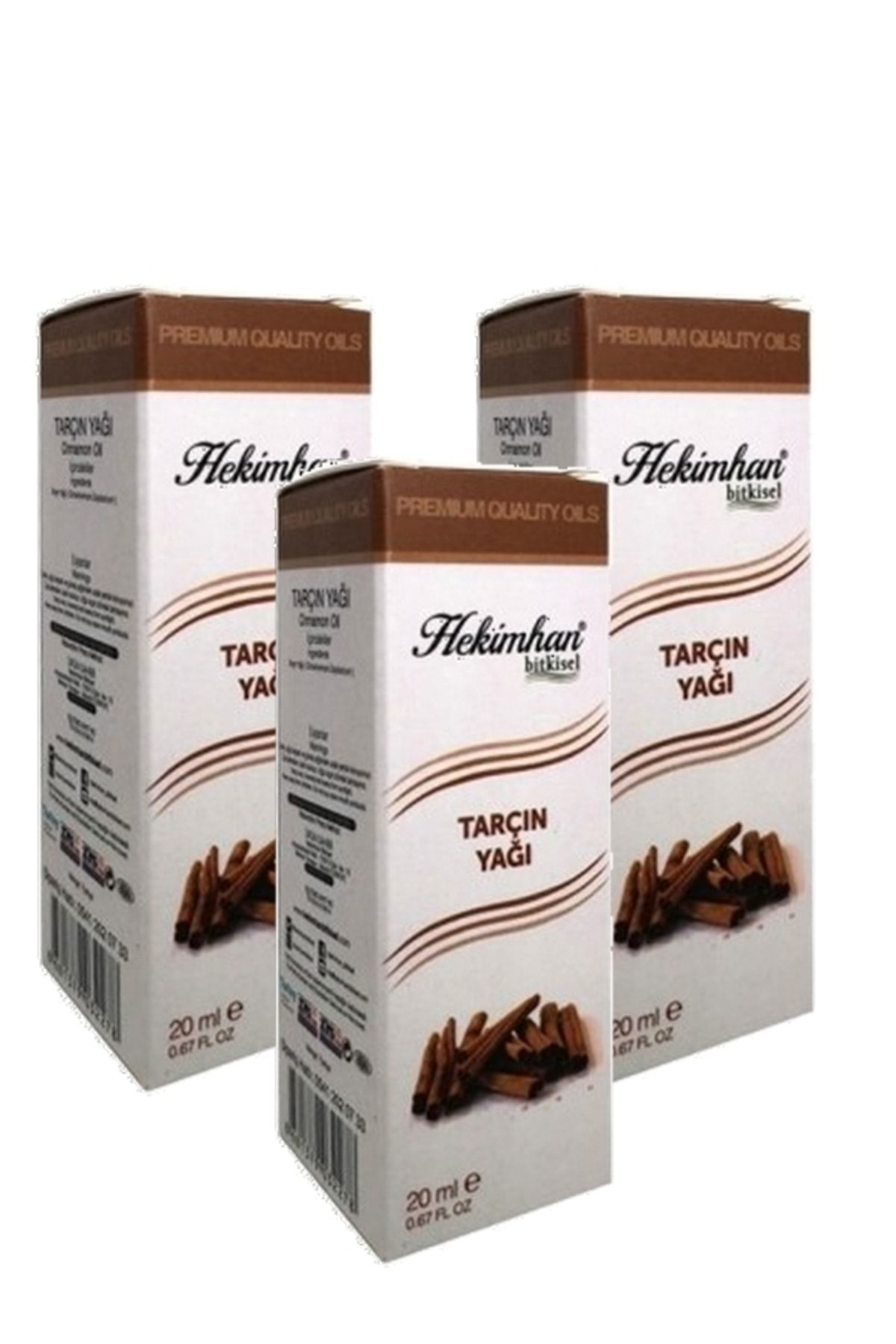 Hekimhan Tarçin Yaği 20 Ml 3 Adet