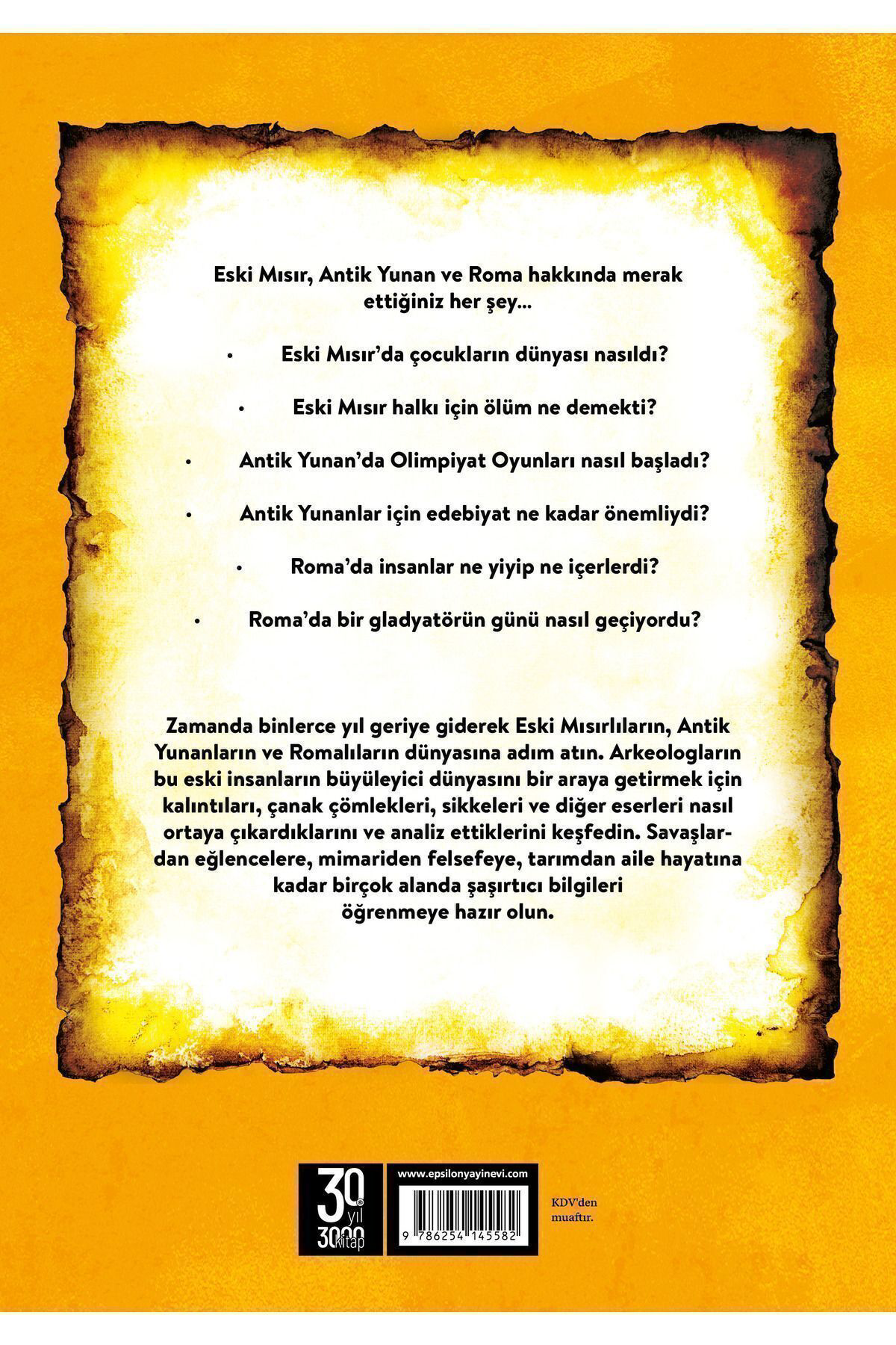 Tarih Meraklıları Eski Mısır, Antik Yunan,Roma - Angela McDonald, Michael Scott ve Ruth Owen