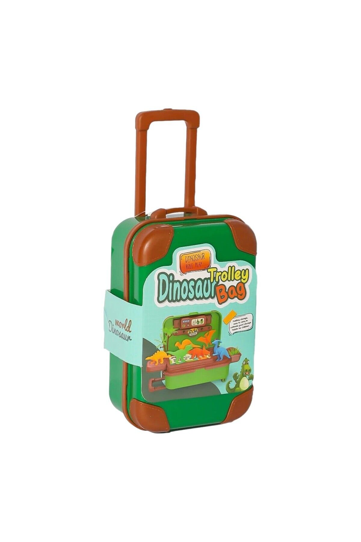 Oyuncak Store Taşinabilir Bavullu Dinozorlu Oyuncak Seti - Valizde Sürülebilir