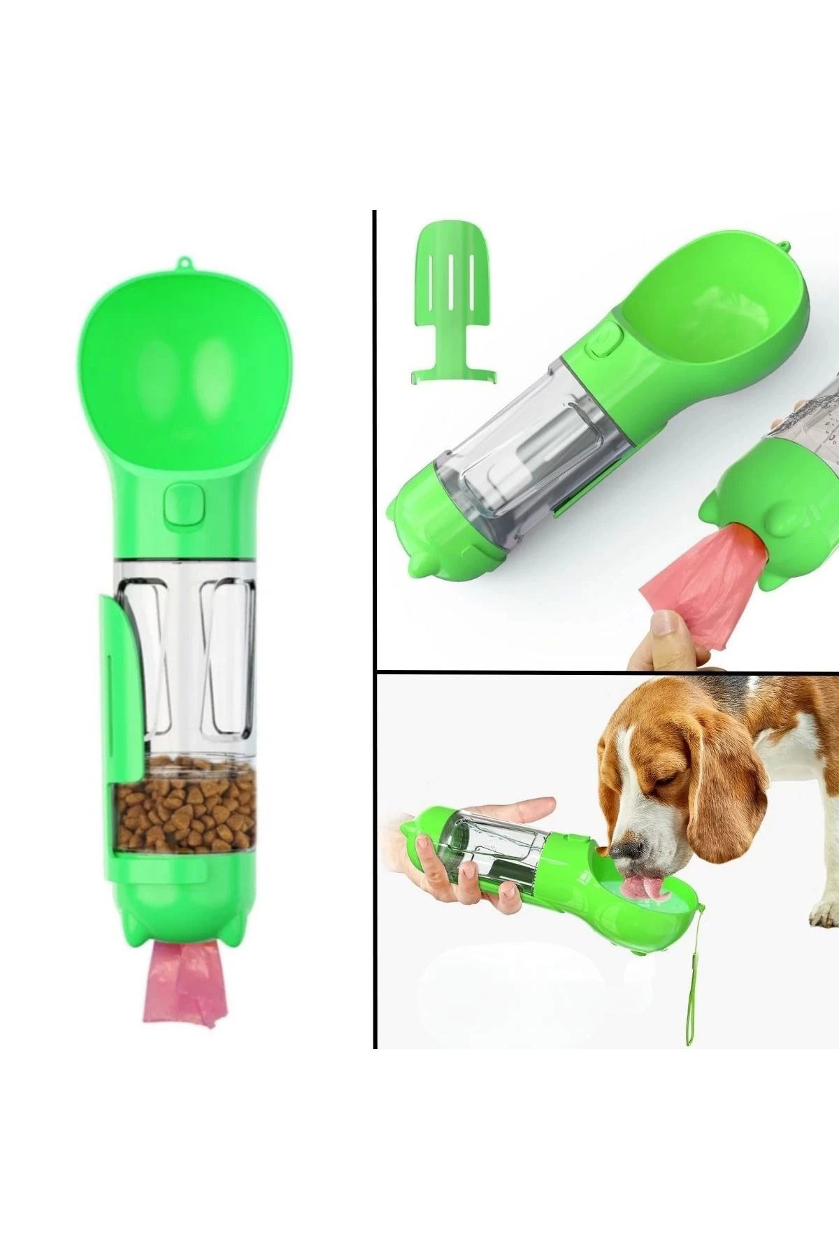 Yusuftex Taşinabilir Hazneli Mama Kapli ,Kaka Poşetli Kedi,Köpek Suluğu-30