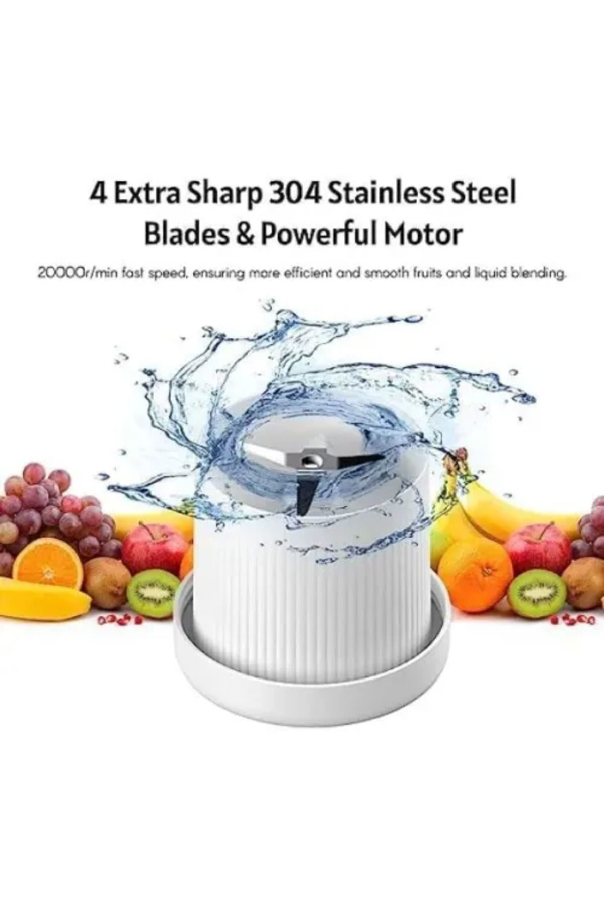 Yusuftex Taşinabilir Mini Blender
