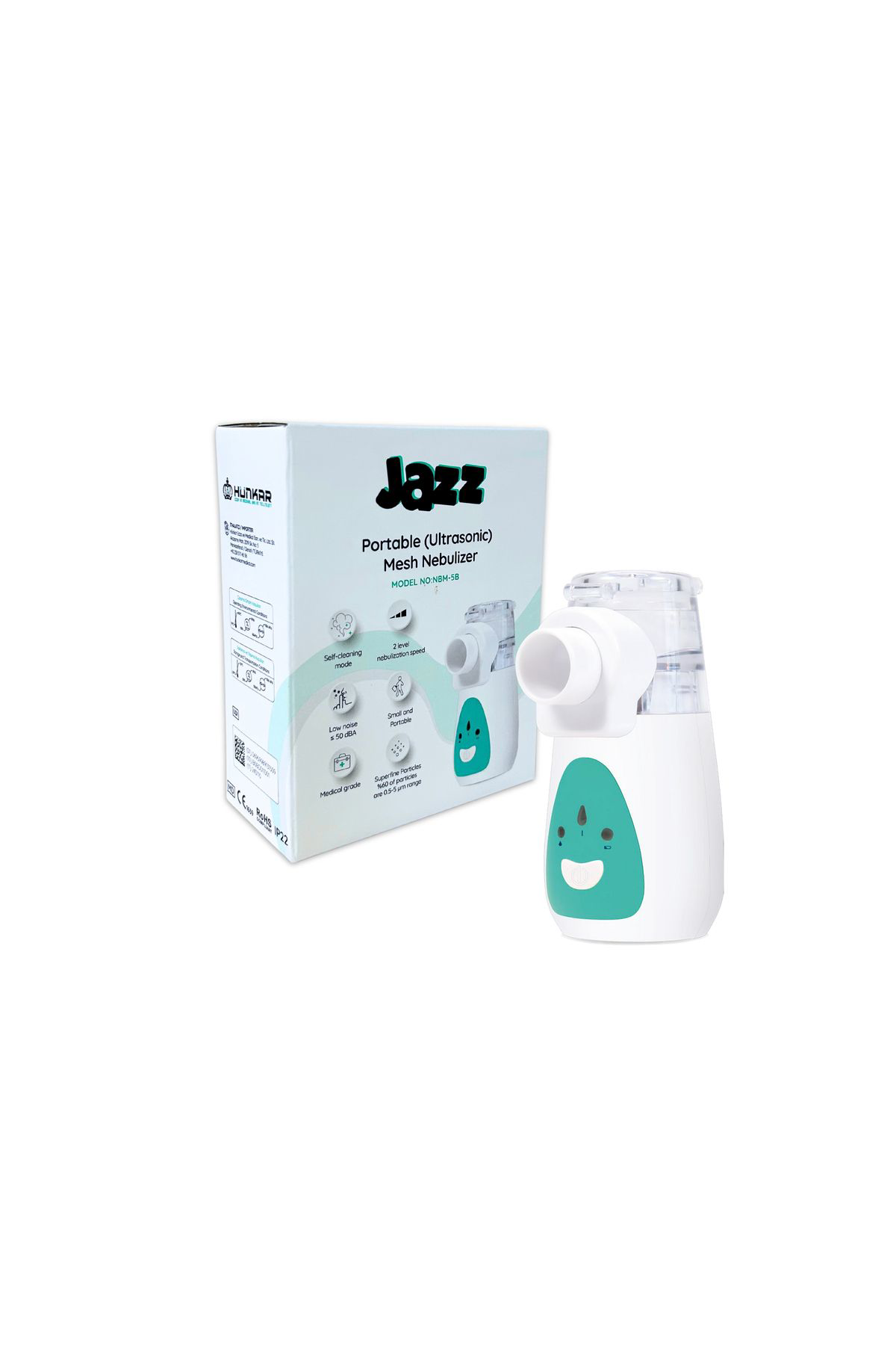 Jazz Taşinabilir (Ultrasonik) Mesh Nebulizatör