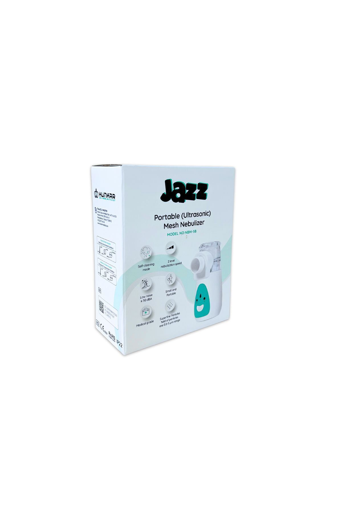 Jazz Taşinabilir (Ultrasonik) Mesh Nebulizatör