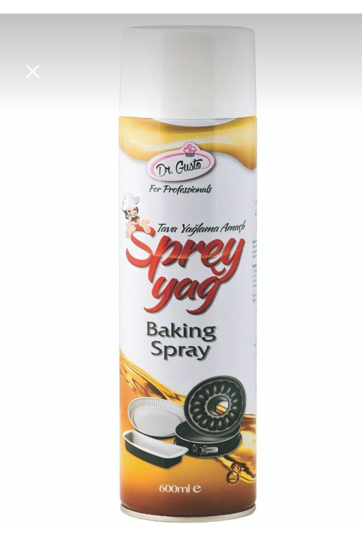 Fis Yağ Tava Yağlama Spreyi 600 Ml
