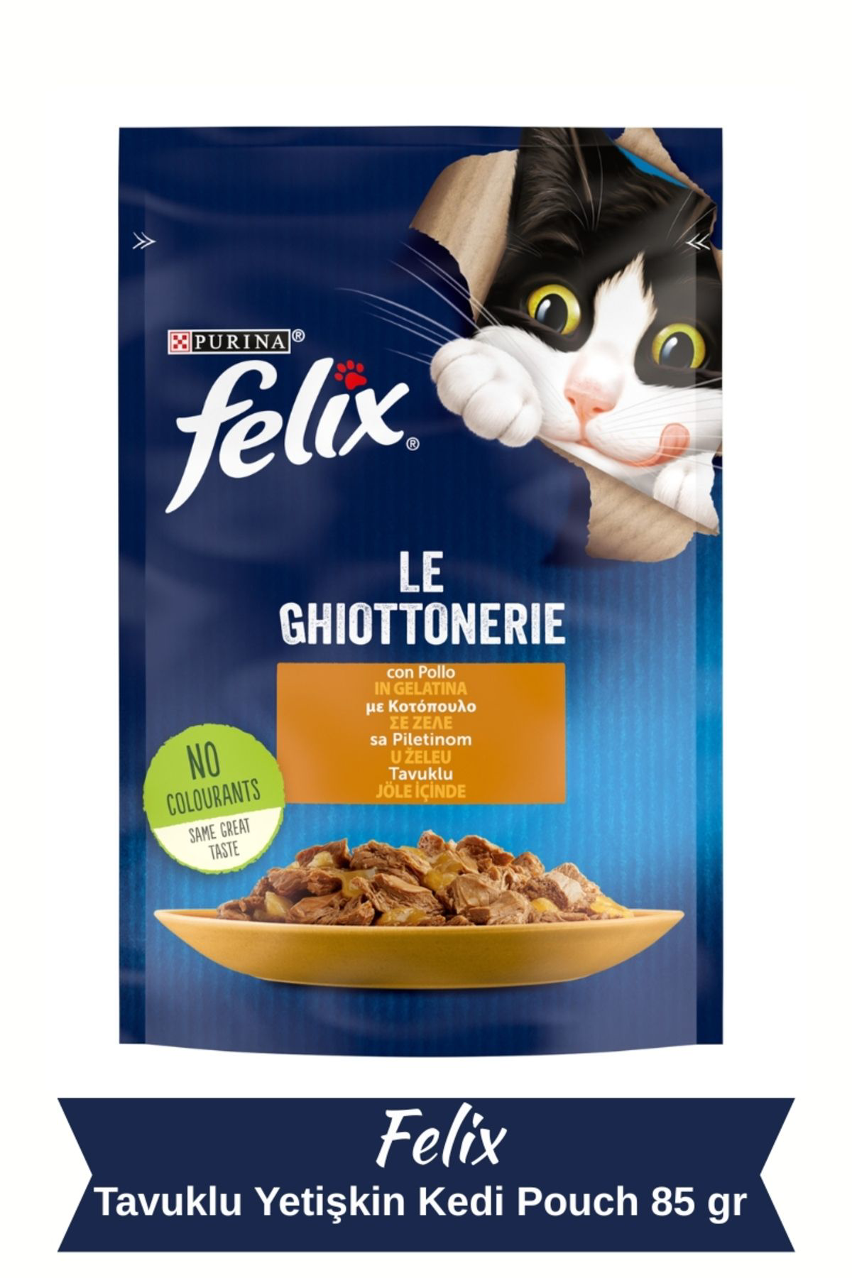 Felix Tavuklu Yetişkin Kedi Pouch