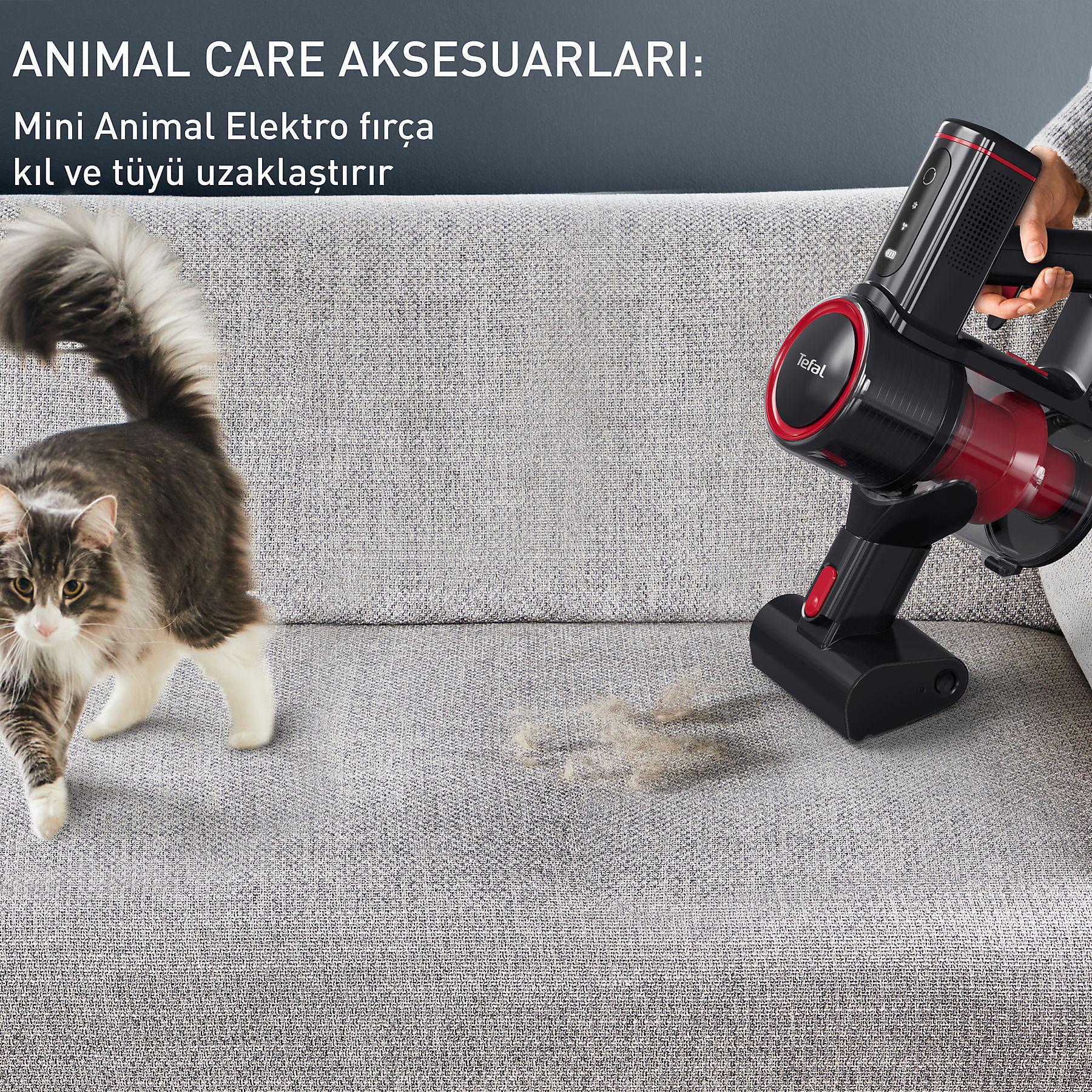 Tefal  Ty6t90tr X-Force Flex 8.60 Max Aqua Kablosuz Şarjli Dikey S