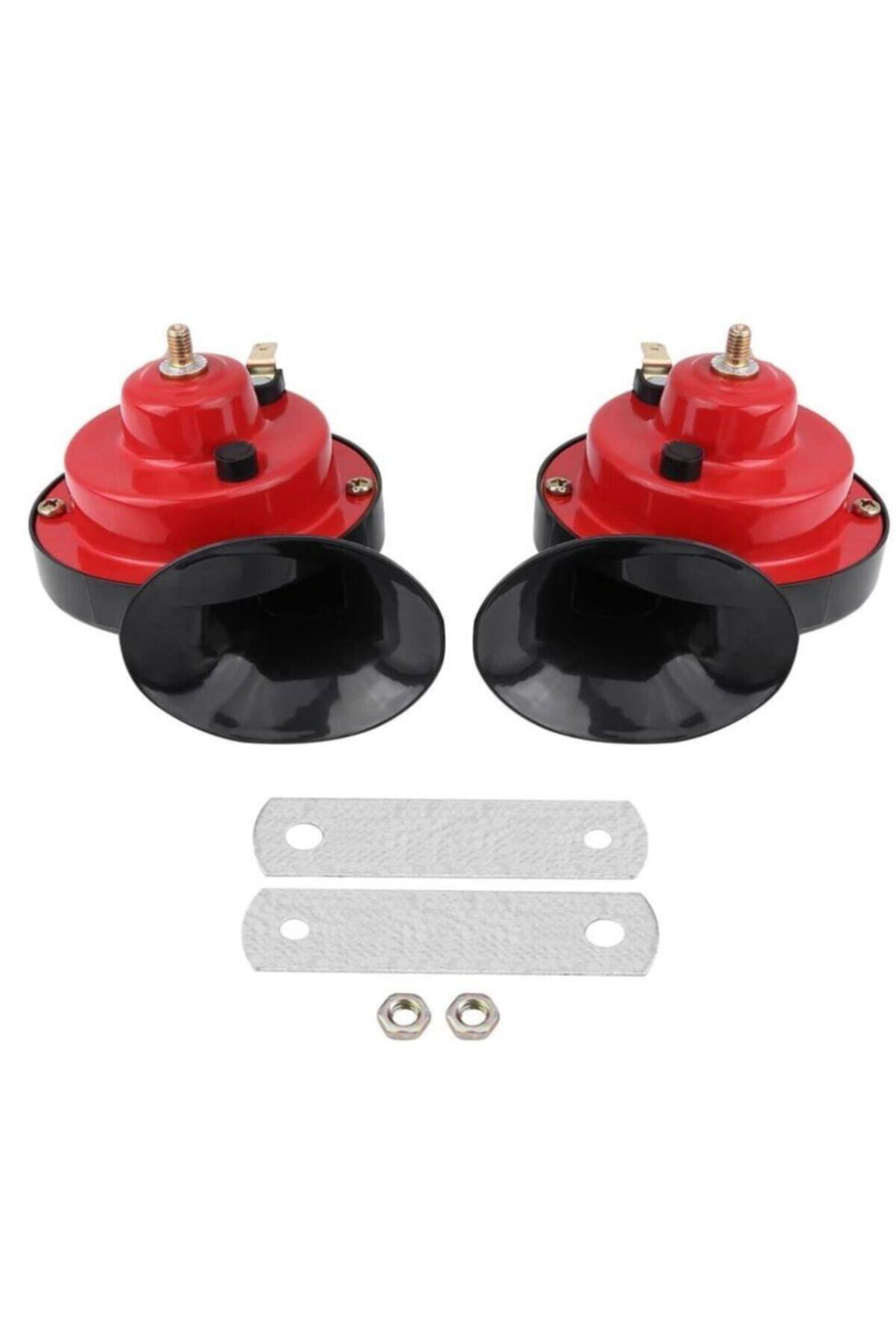 Fesan Tek Fişli Dadat Korna Takimi 135Db İnce + Kalin Set