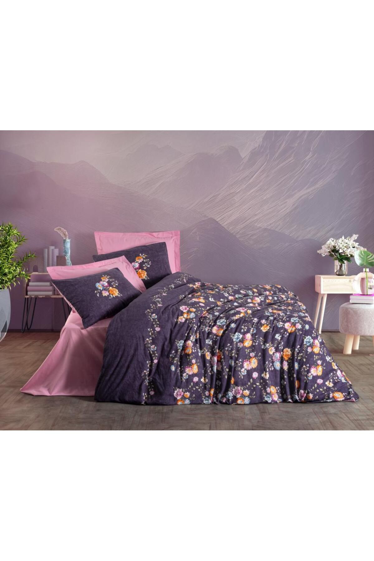 K&A Tek Kişilik Feminen Nev Takimi Alessa Pembe