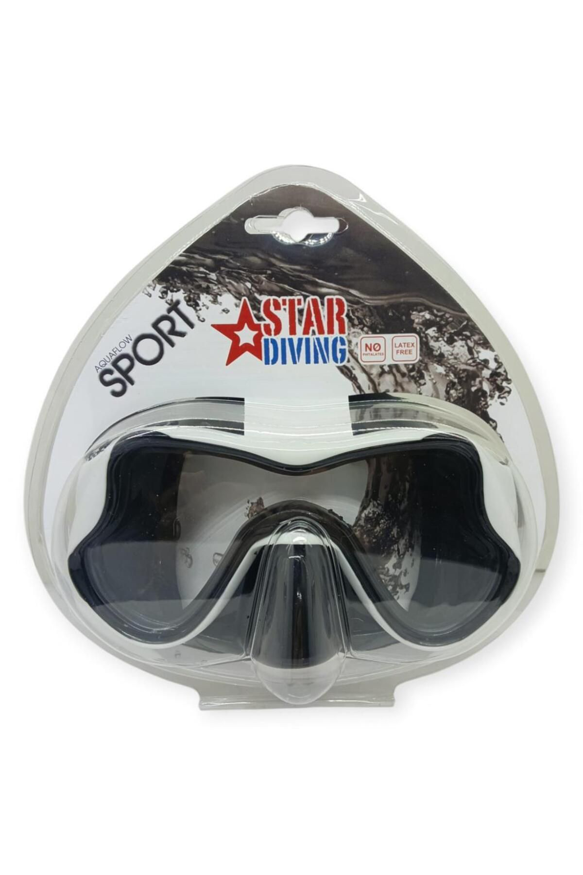 Arba - Tek Maske Yetişkin Tempered Star Diving