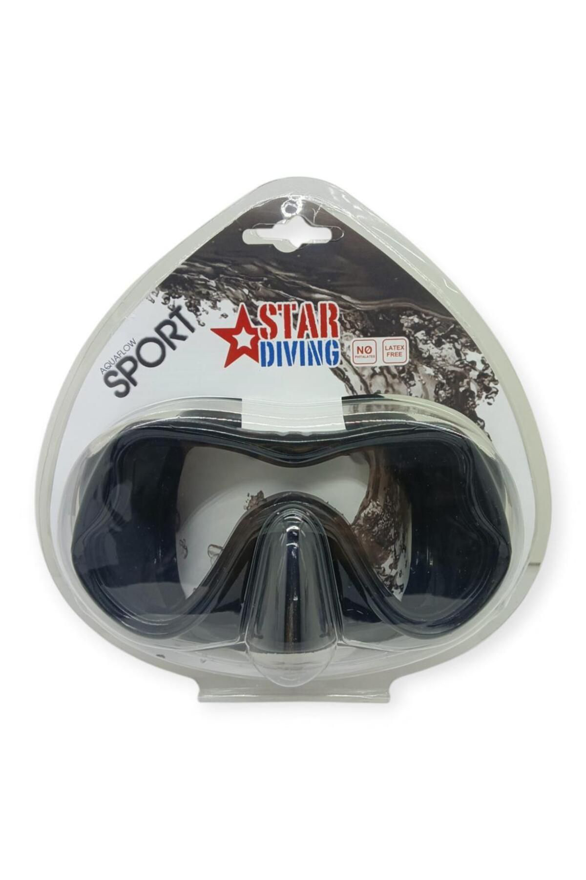 Arba - Tek Maske Yetişkin Tempered Star Diving