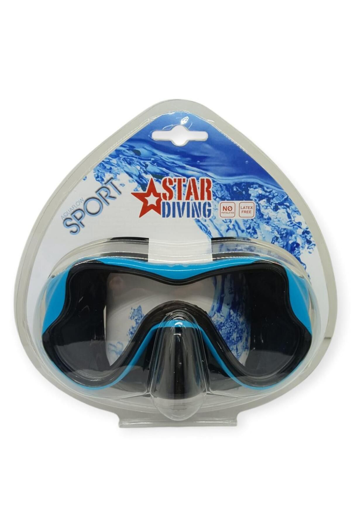 Arba - Tek Maske Yetişkin Tempered Star Diving
