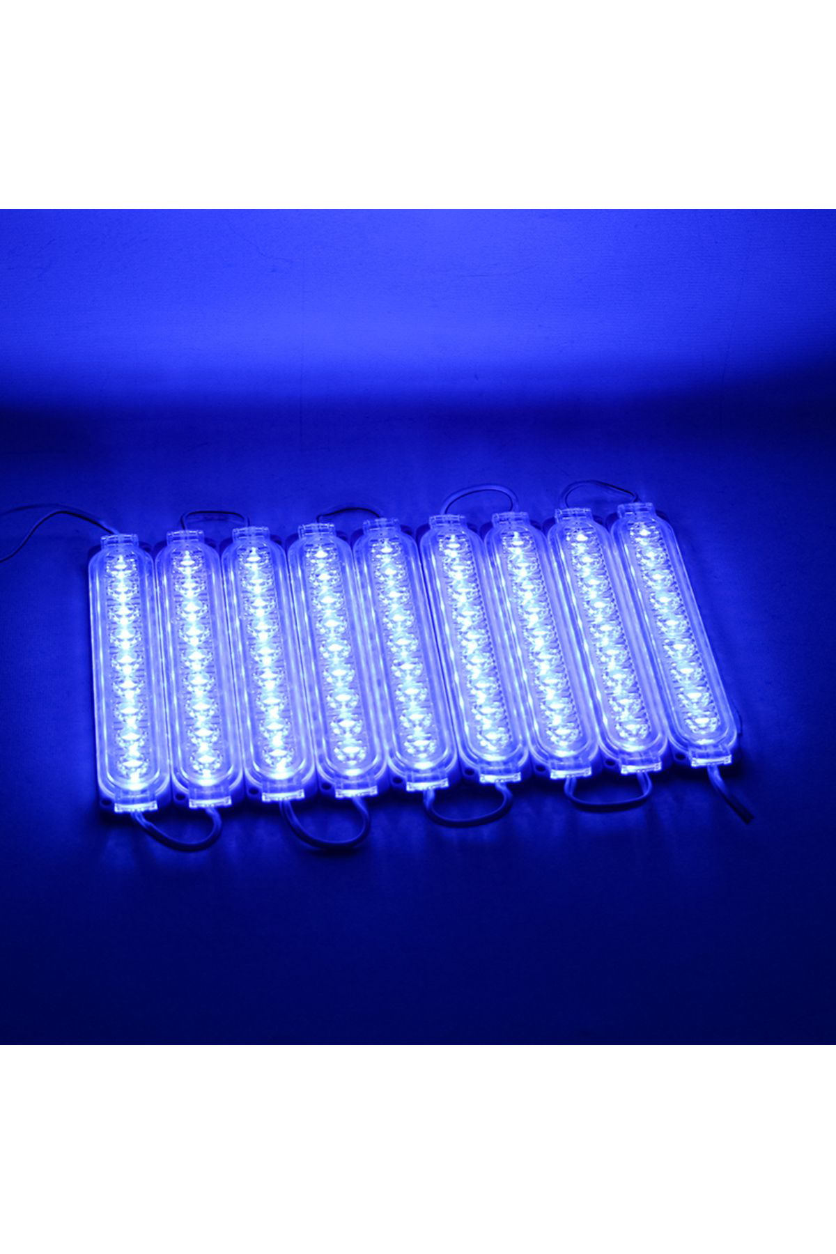 Ok Aksesuar Tek Renk Mavi Modül Led 14*32.5 2835 24 Volt 2.4 Watt Go506047901