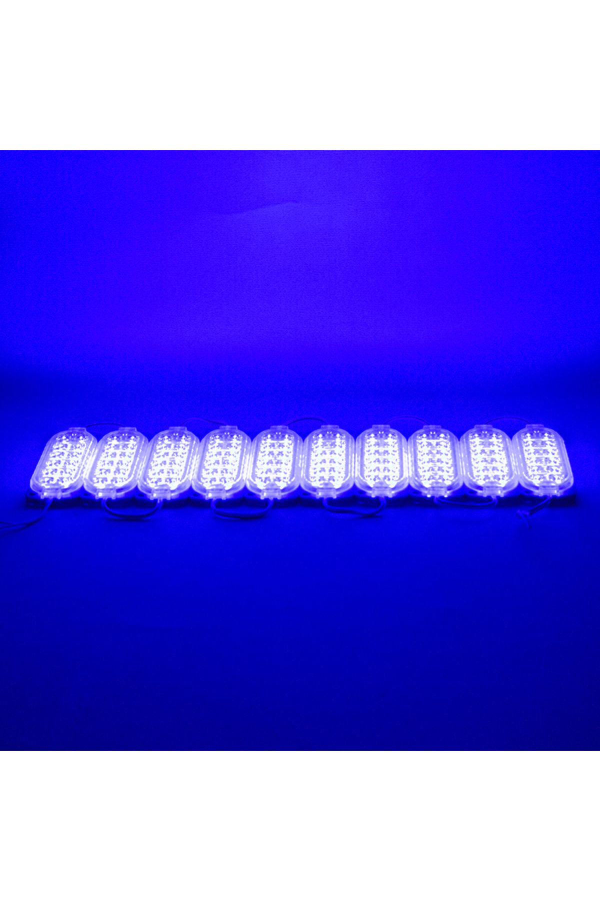 Ok Aksesuar Tek Renk Mavi Modül Led 2835 24 Volt 2.4 Watt Go50608661720