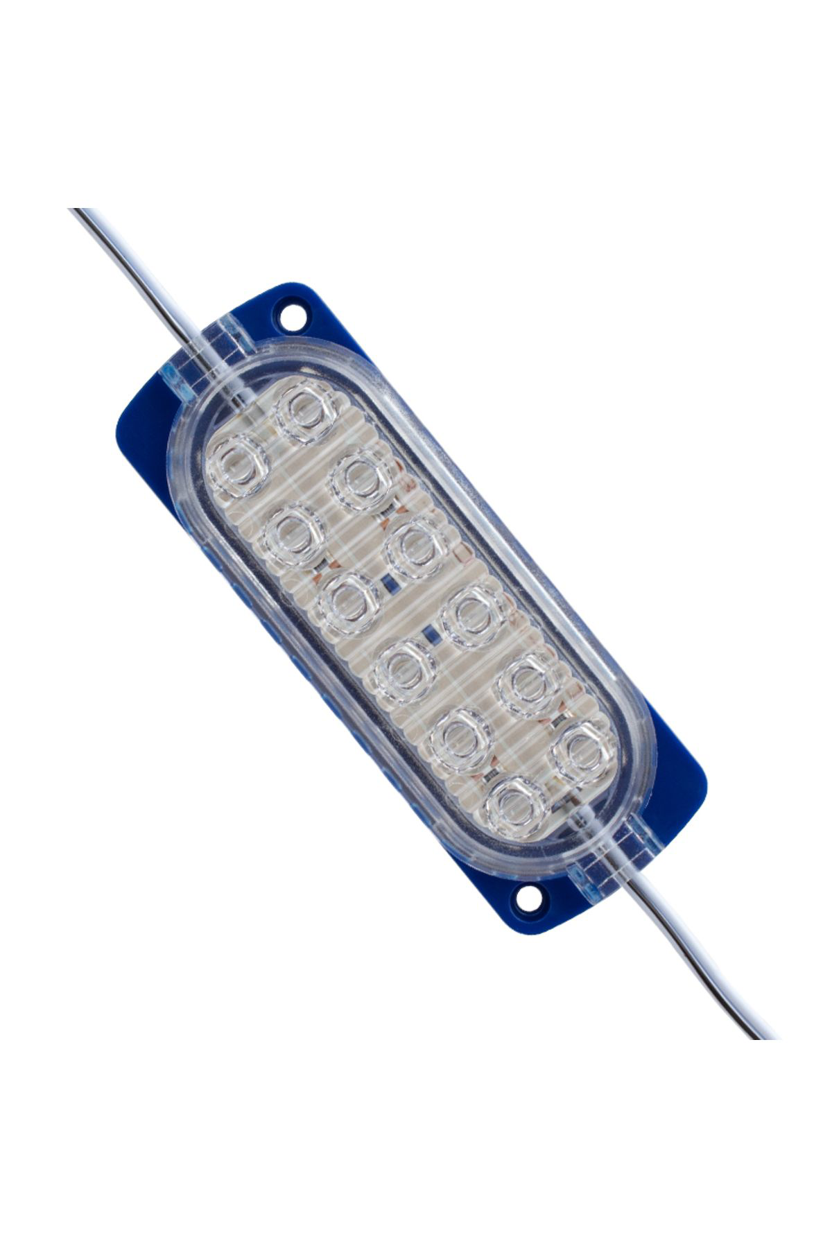 Ok Aksesuar Tek Renk Mavi Modül Led 2835 24 Volt 2.4 Watt Go50608661720