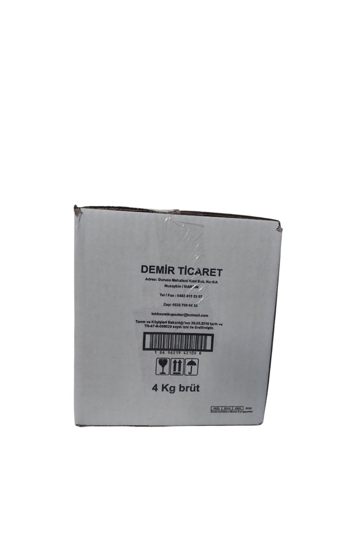 Tek Hasret Tekli Sargili Küp Şeker 4Kg