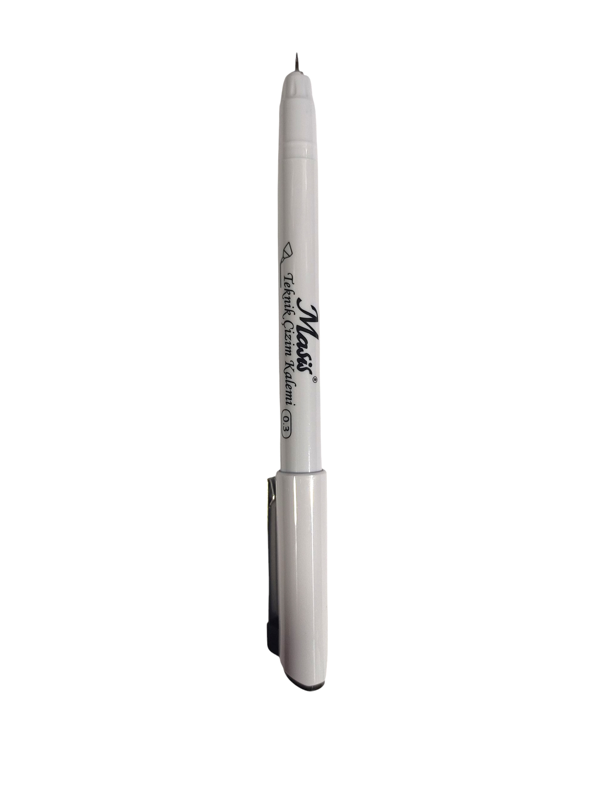 Masis Teknik Çizim Kalemi Kaligrafi Kalemi 0.3 Mm Siyah