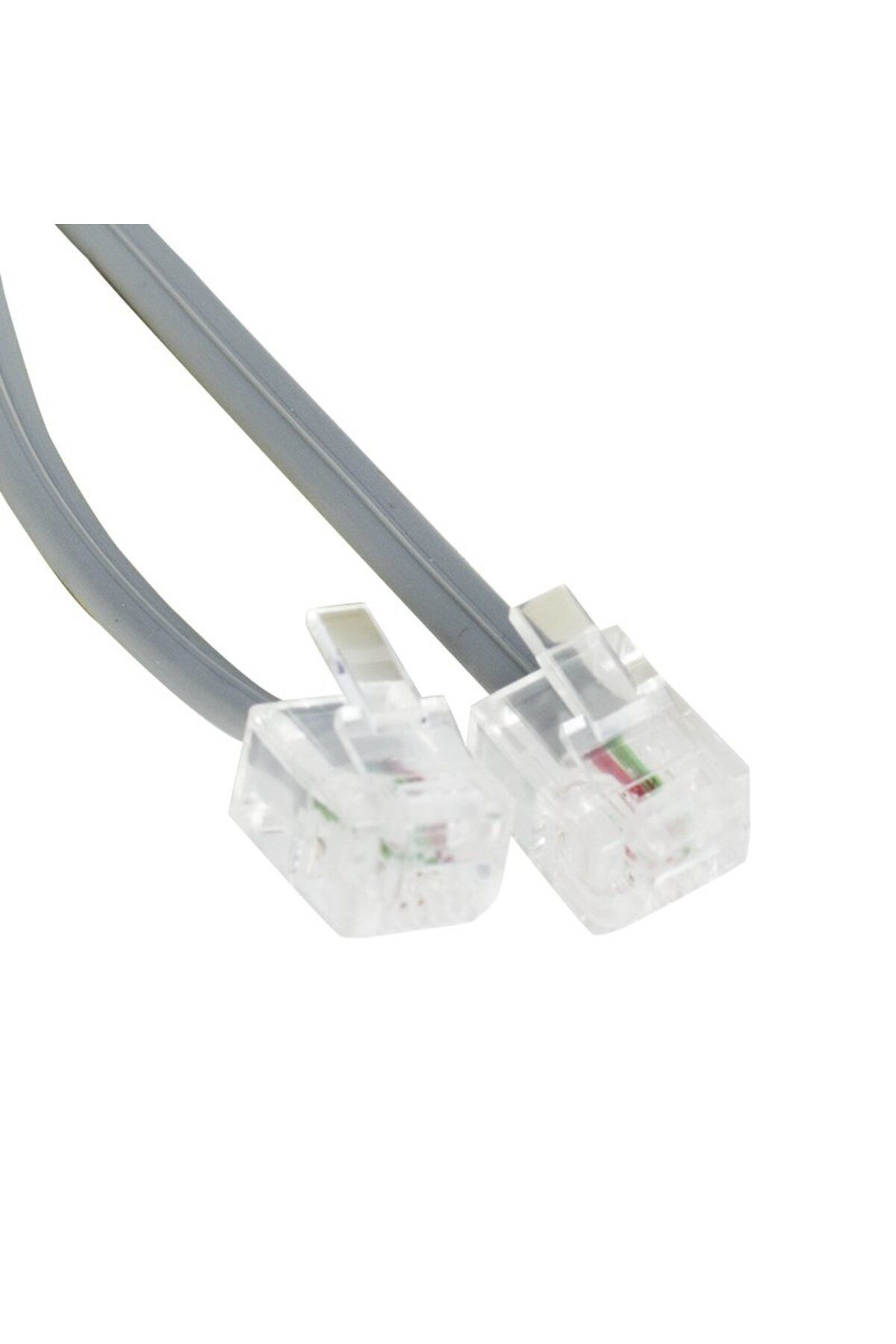 Ok Aksesuar Telefon Hat Kablosu Hazir 6P/2C 3 Metre Go50609217950