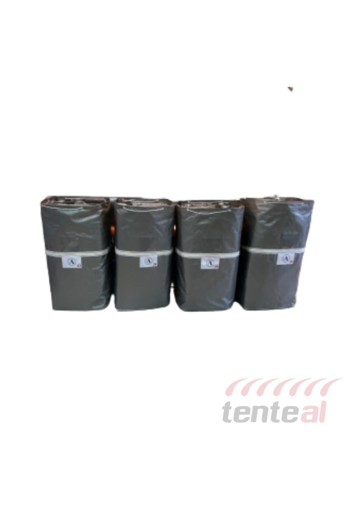 Tente Atölyesi Tenteal Tekstil İş Taşima Branda Çuval Gümüş 3'Lü Paket
