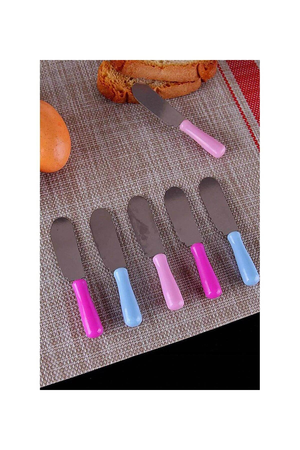 Magitoptan Tereyaği Biçaği - Mini Spatulaa 6 Adet (İz)