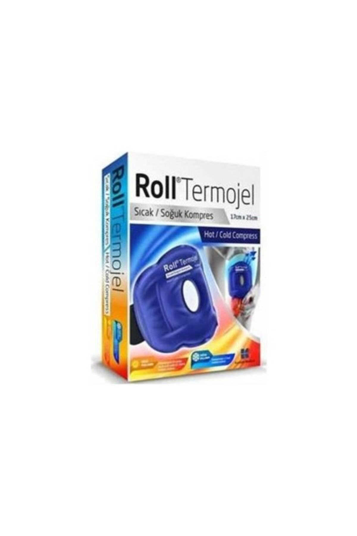 Roll Termojel Diz Bacak Sicak Soğuk Kompres 17X25cm Kompress
