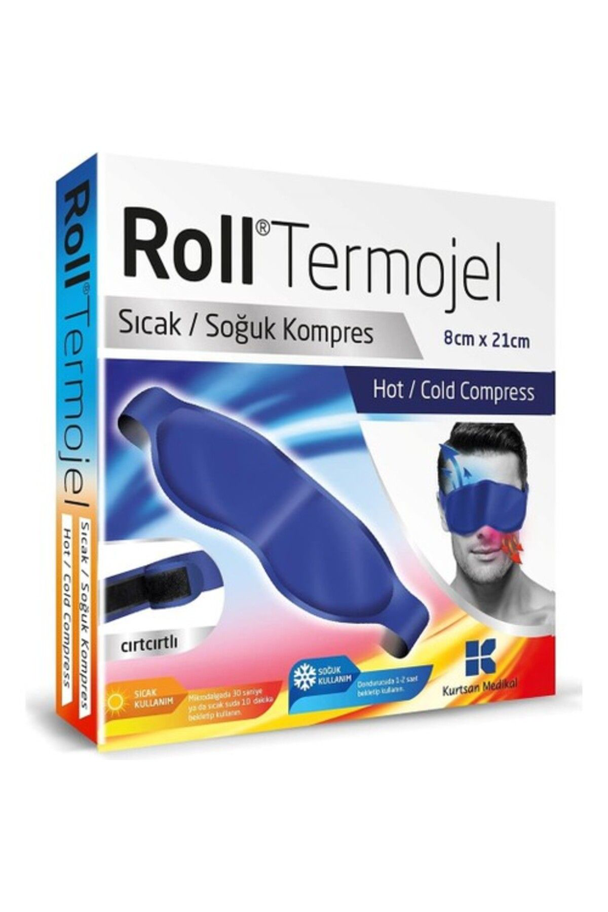 Roll Termojel Sicak Soğuk Kompres Göz Ve Alin