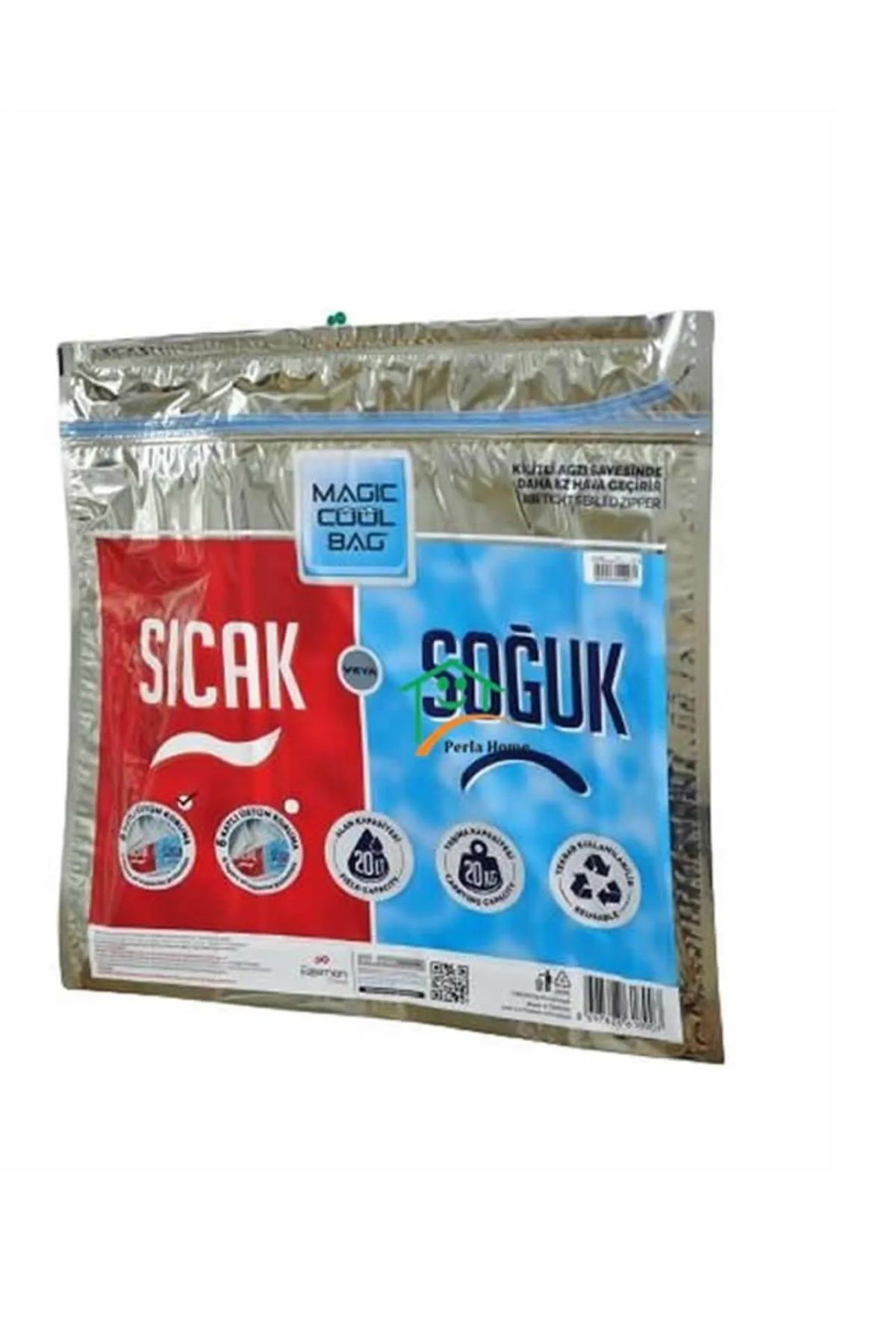 K&A Termos Çanta - Piknik Çantasi - Dondurulmuş Gida Çantasi - Büyük