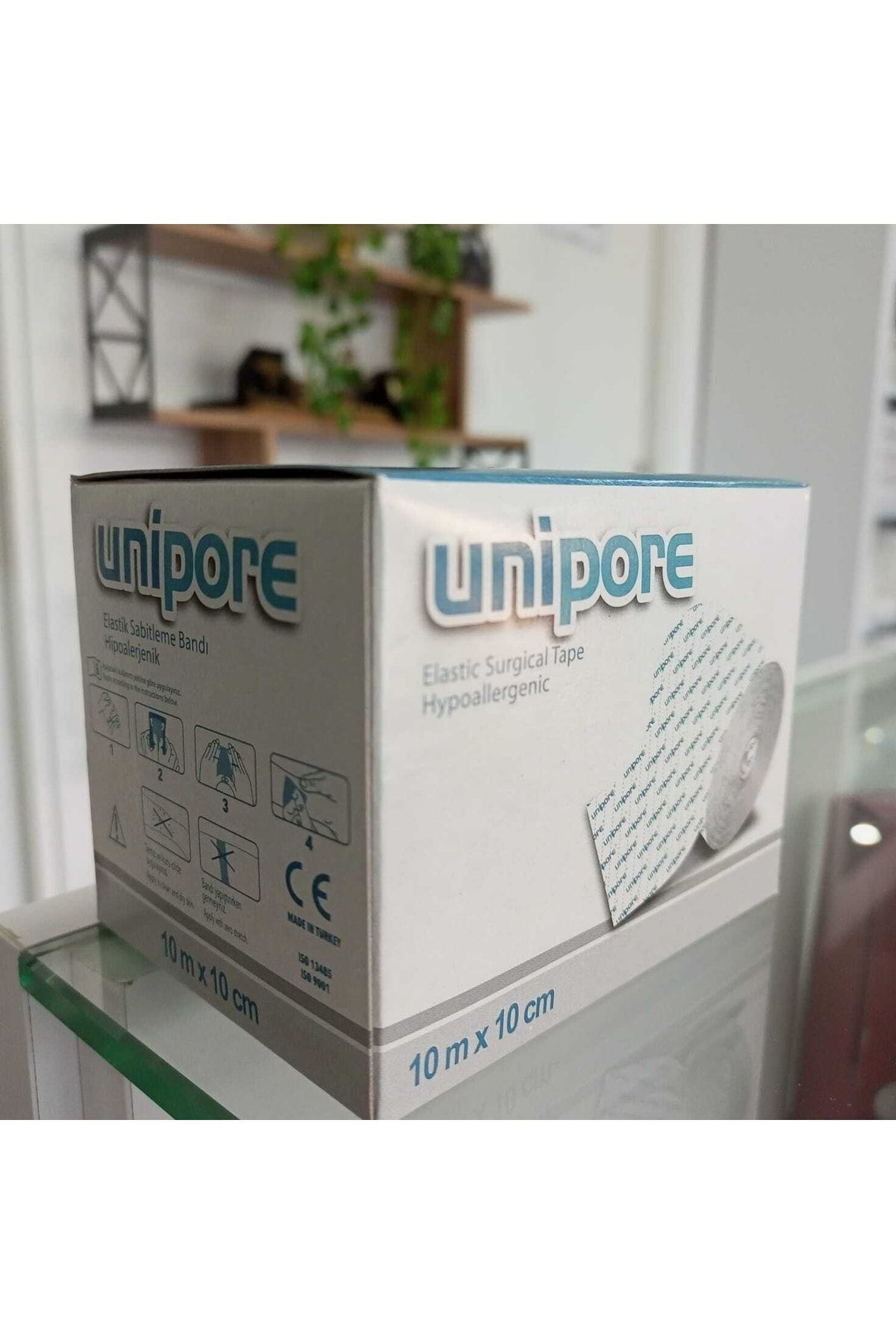 Unipore Tibbi Elastik Band, Esnek Flaster 10M X 10Cm (1 Adet) Brk0313