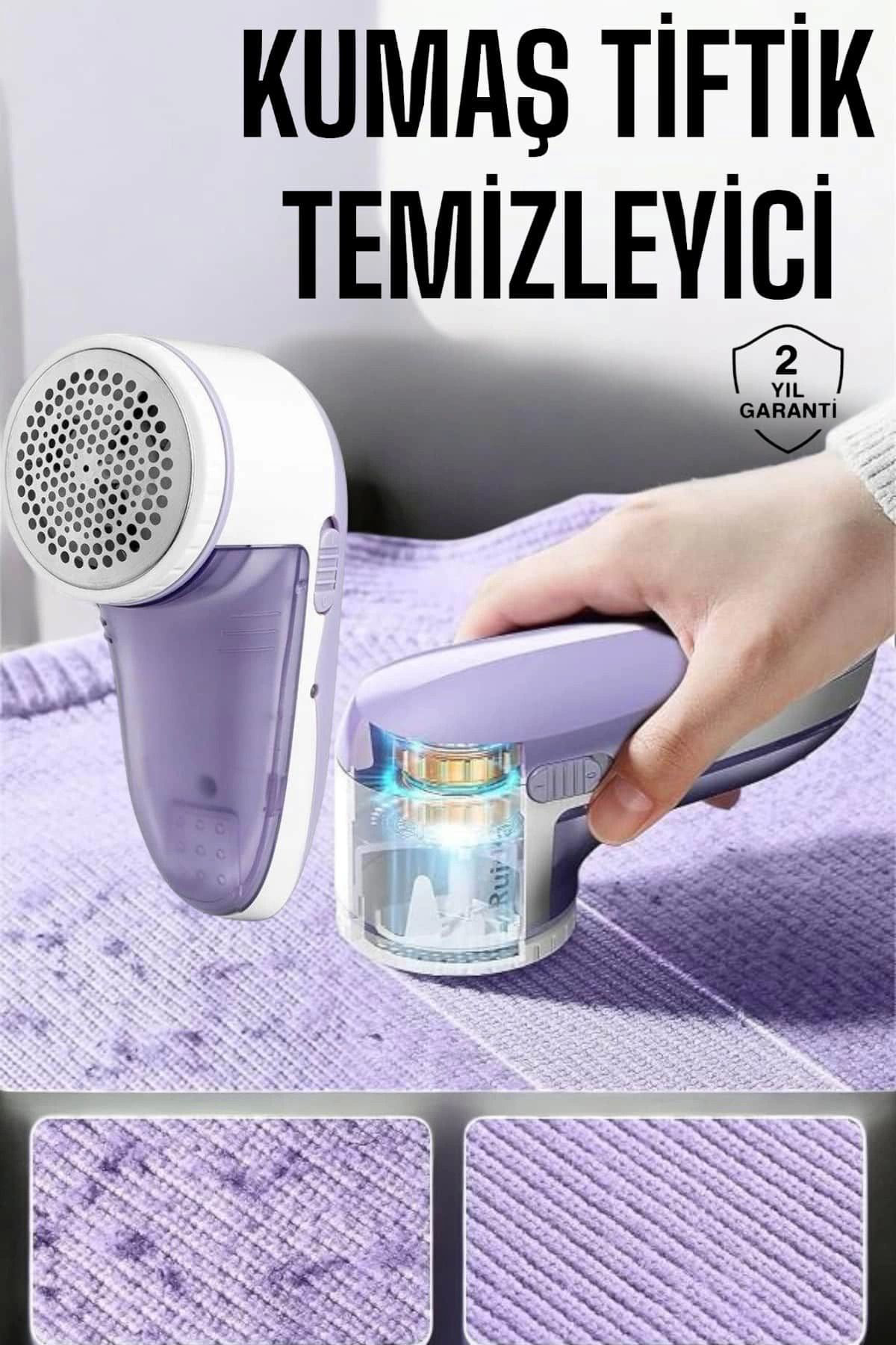 Yusuftex Tiftik Temizleme Makinesi Usb Şarjli Tüy Toplayici Kablosuz