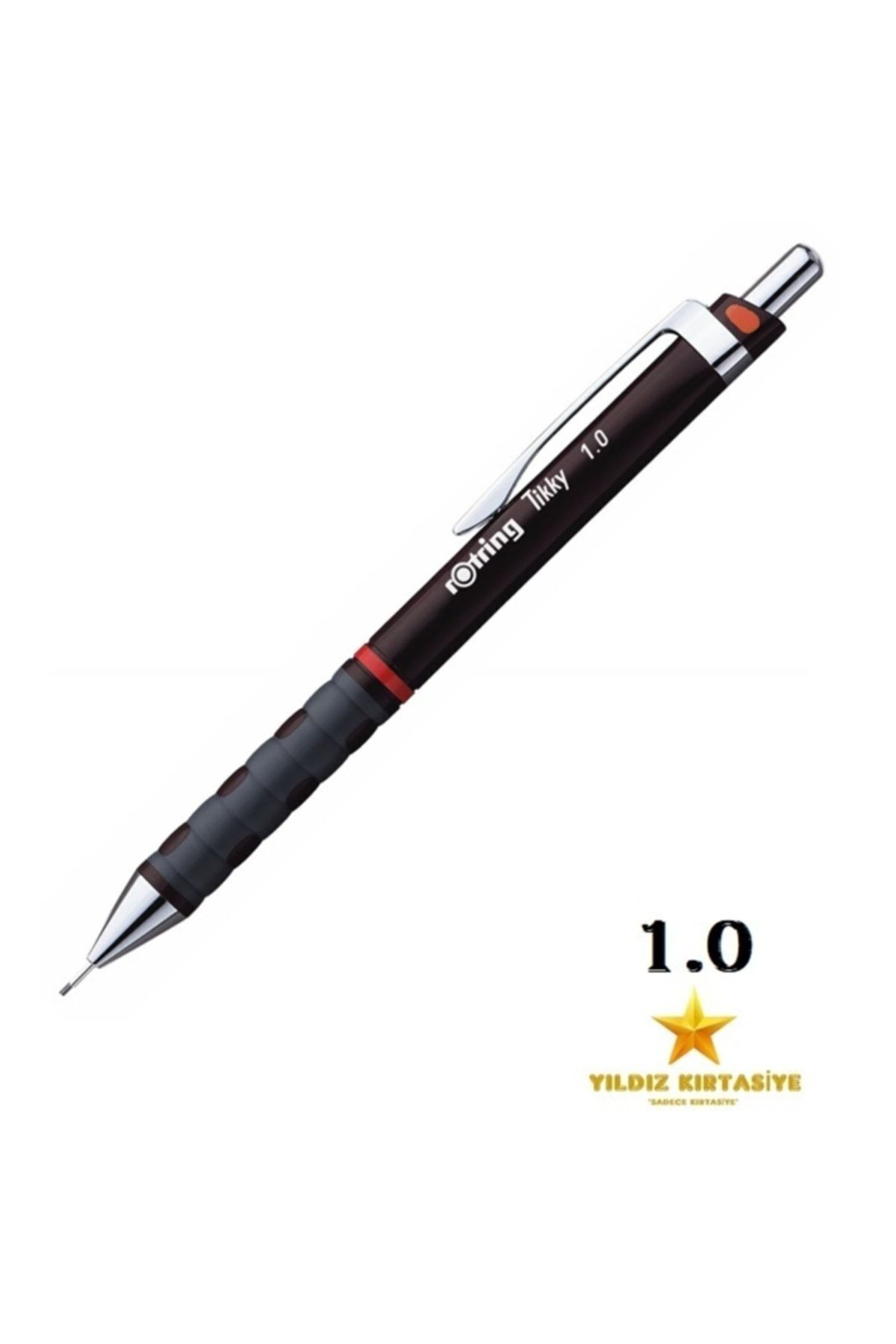 Rotring Tikky 0.9/1.0 Bordo Versatil Kalem 1904693