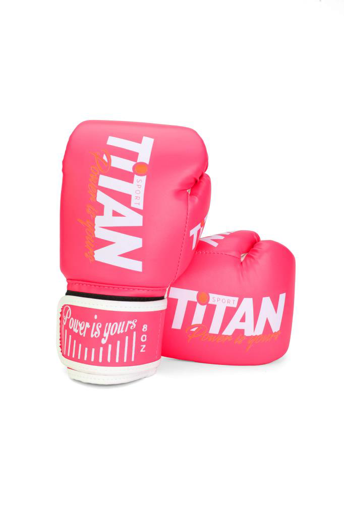 Titan Sport  Pembe Serisi Özel Takim Set ,  Boks Kaski, Boks Eldiv