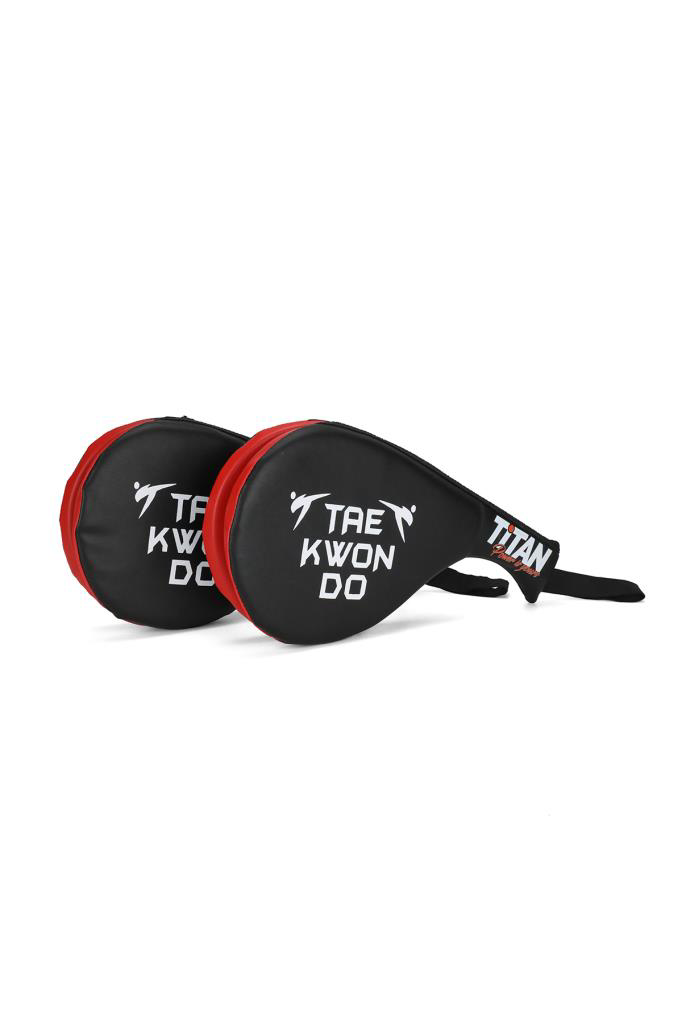 Titan Sport  Taekwondo Raket Kirmizi Siyah 2'Li Set