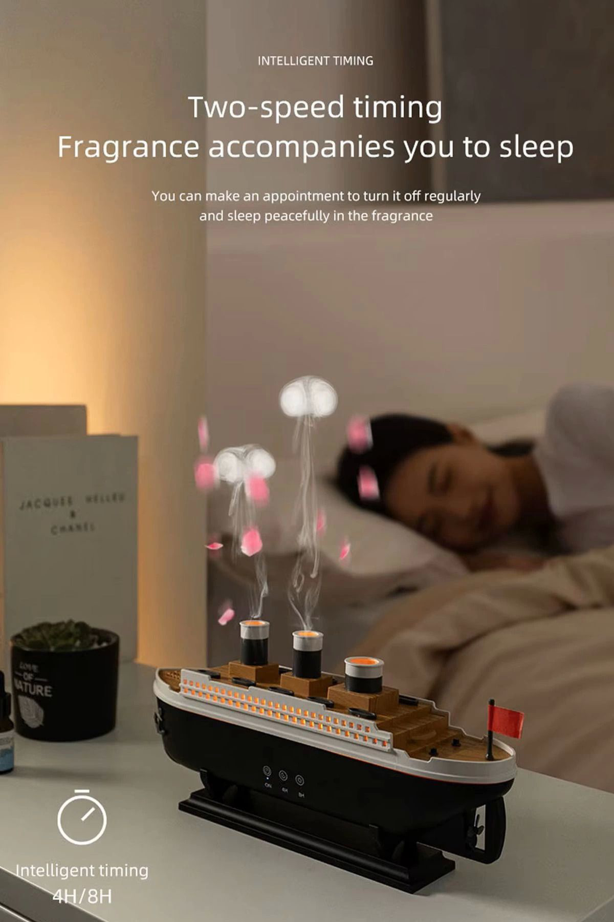 Elzem Titanic Aromaterapi Hava Nemlendirici Uyumlu  Kuruluğu Önlemek İç