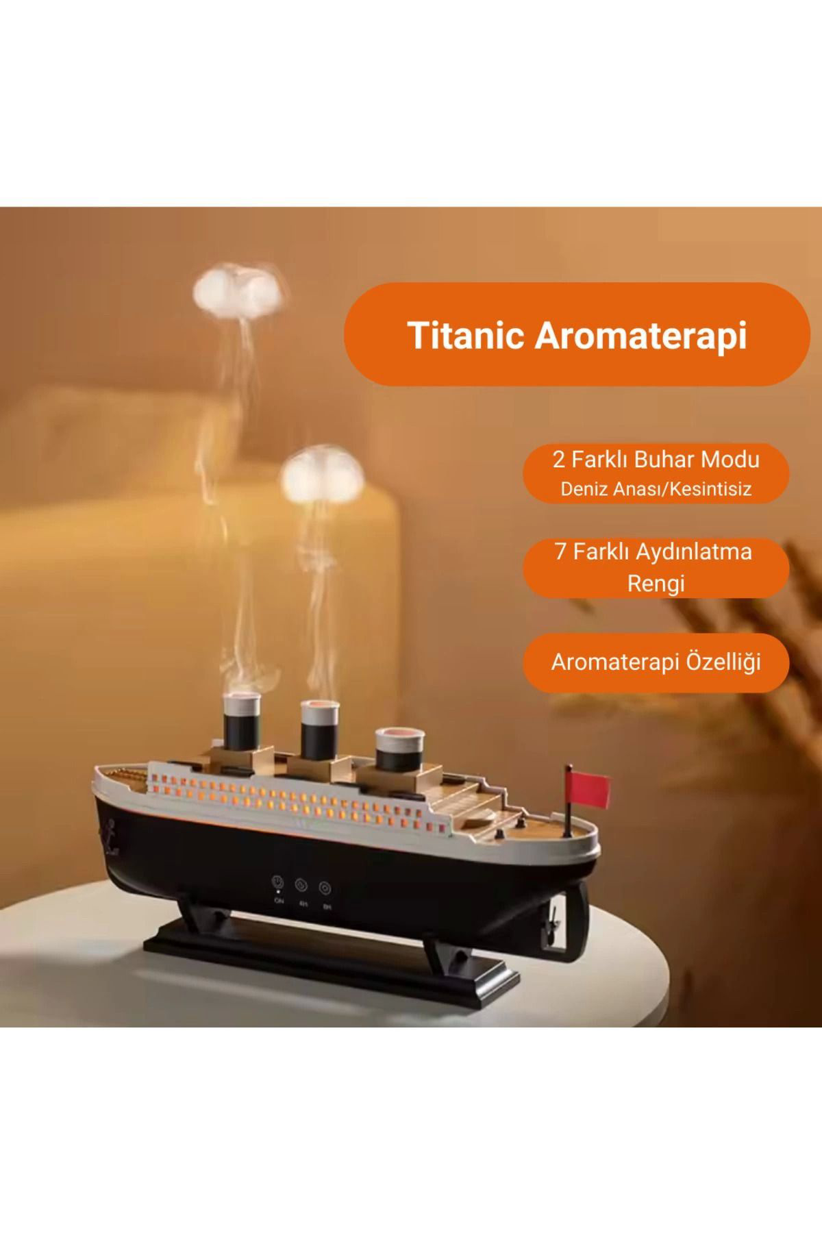 Yusuftex Titanic Aromaterapi Hava Nemlendirici