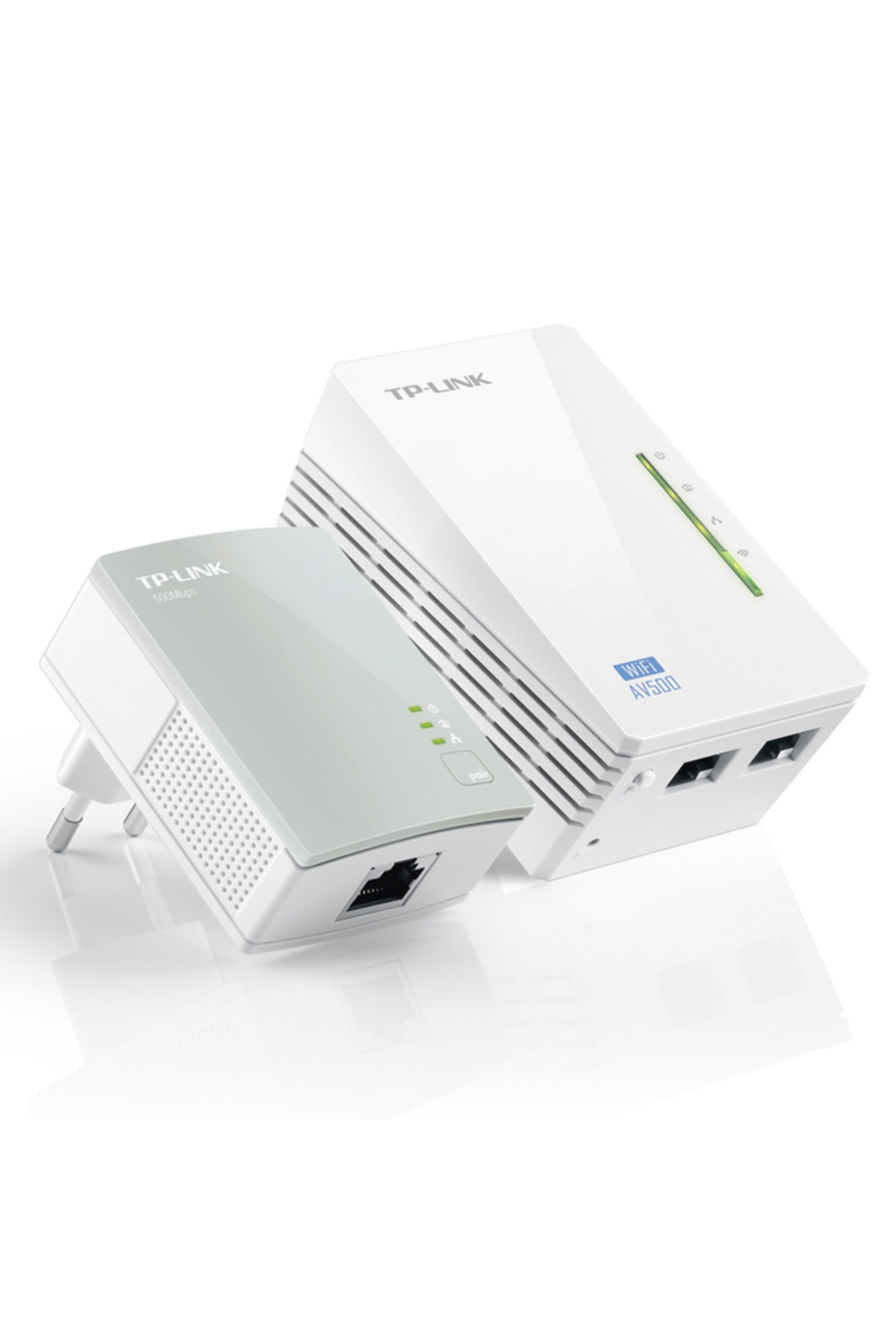 Tp-Link Tl-Wpa4220kit Av500 Wi-Fi 300Mbps Powerline Extender Adaptör
