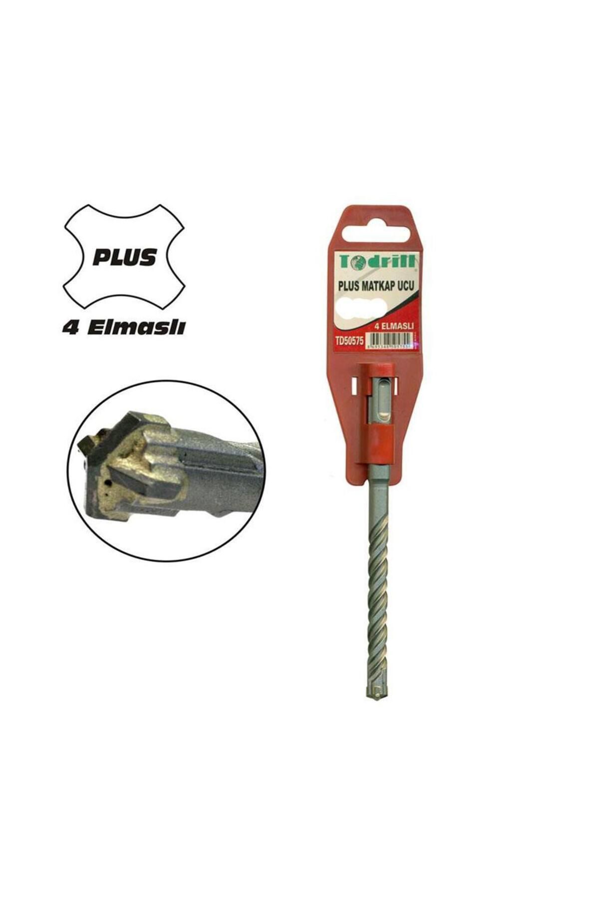 Toptan Bulurum Todrill Td50579 10X110 Sds Plus 4 Elmasli Matkap Ucu