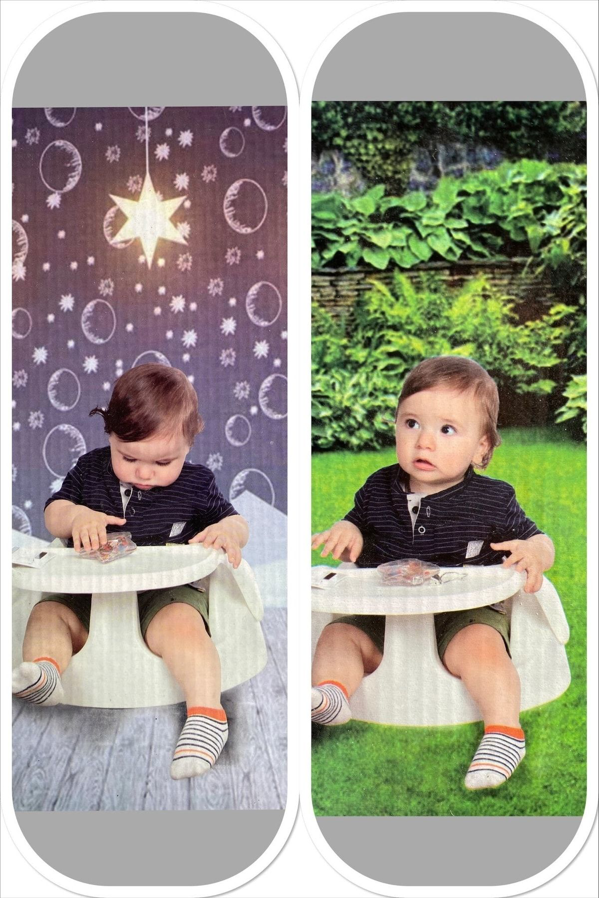 Şahane Pazar Tombik Desenli Mama Koltuğu M099 Fma307576