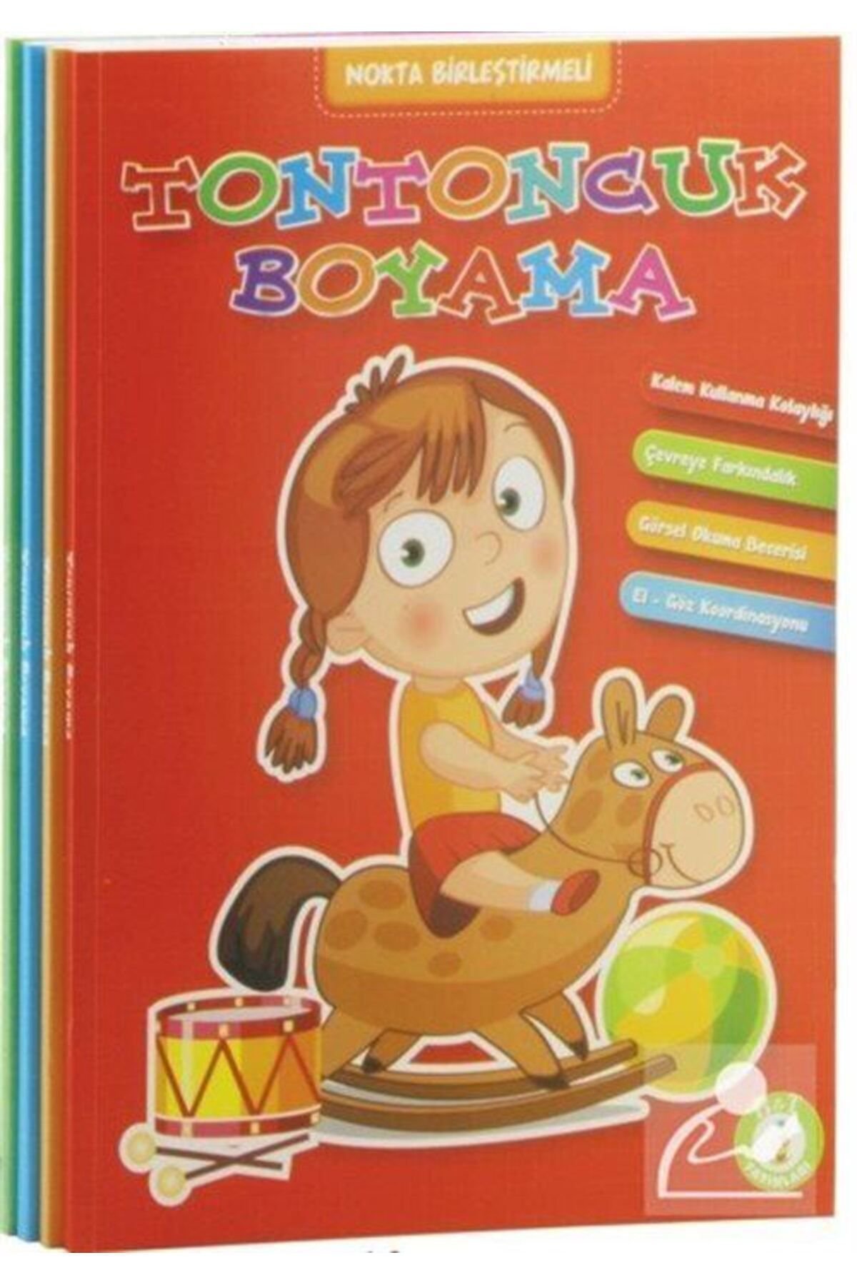 Birleşik Tomurcuk Grubu Tomurcuk Boyama (4 Kitap Takim)