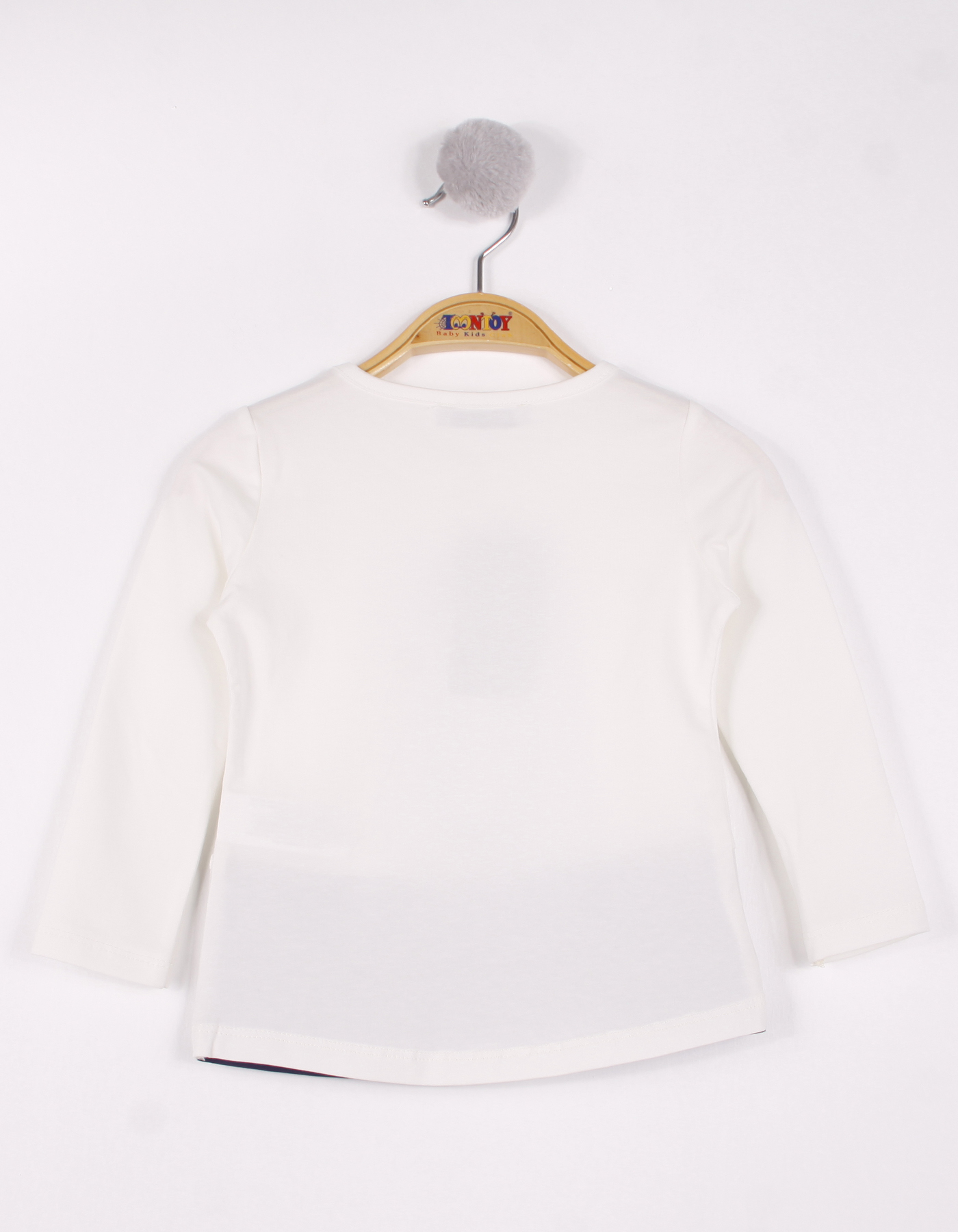 Toontoy  Kiz Çocuk Kedi Nakişli T-Shirt