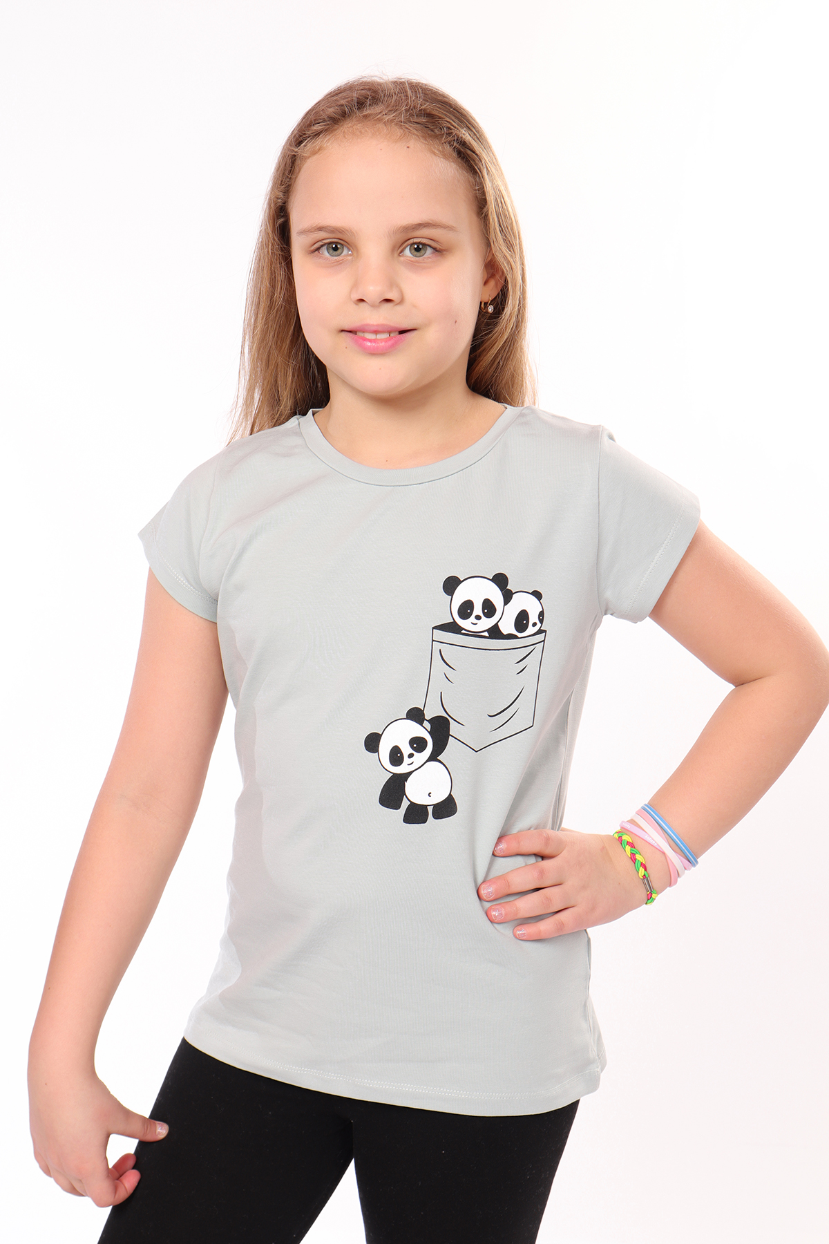 Toontoy  Kiz Çocuk Baskili Tişört