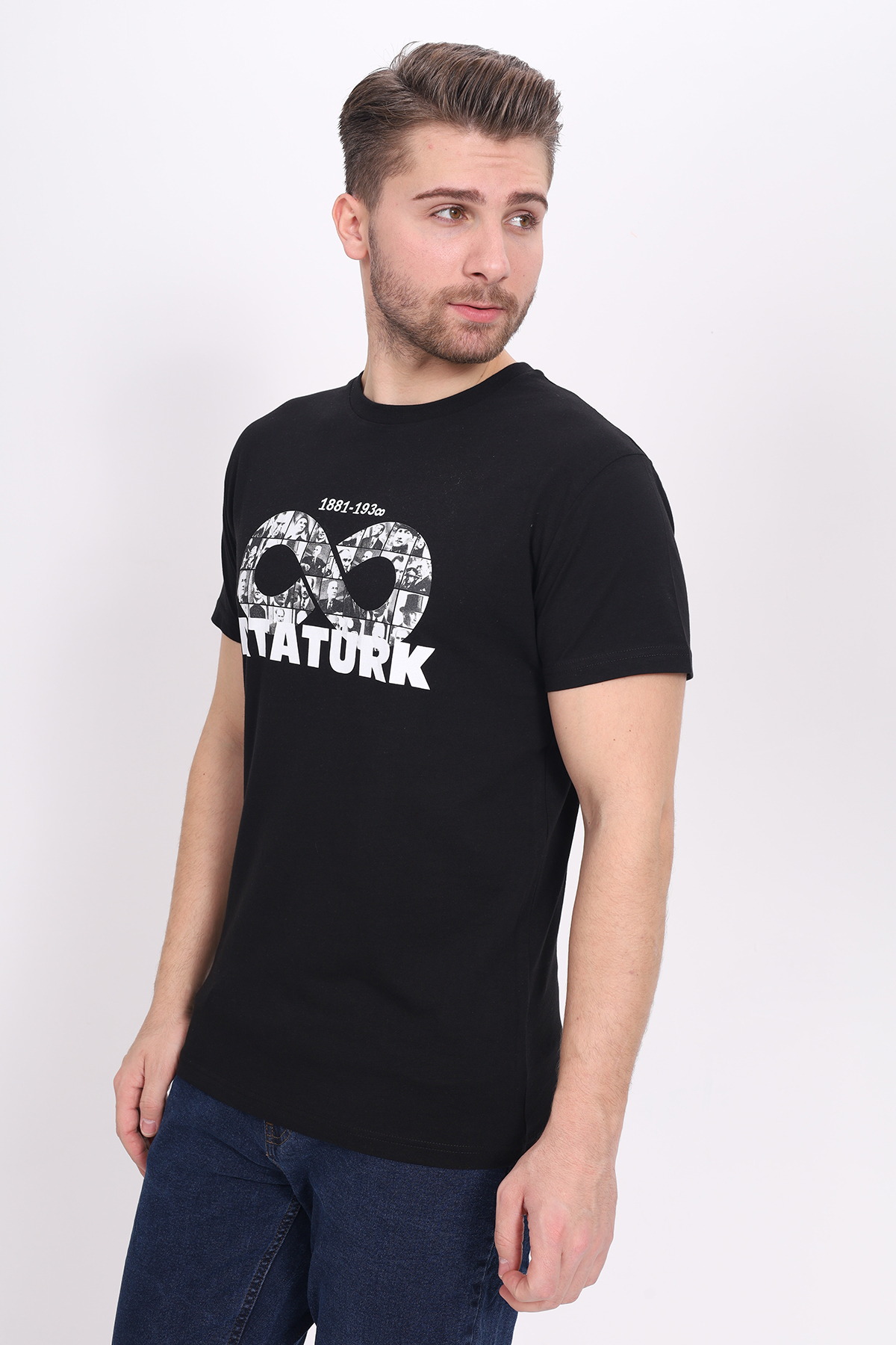 Toontoy  Unisex Atatürk Baskili Tişört