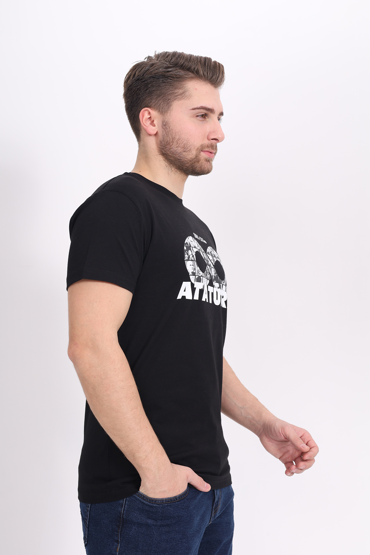 Toontoy  Unisex Atatürk Baskili Tişört