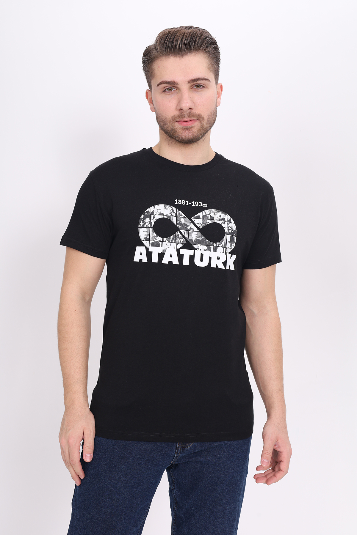 Toontoy  Unisex Atatürk Baskili Tişört
