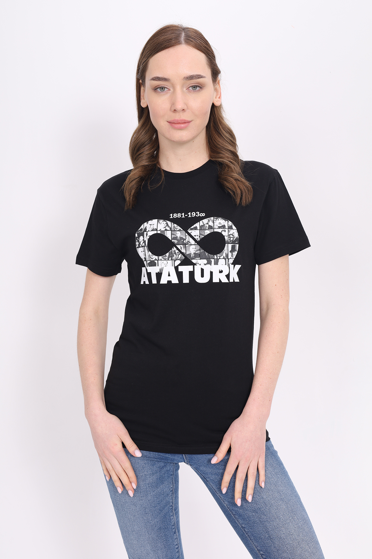 Toontoy  Unisex Atatürk Baskili Tişört