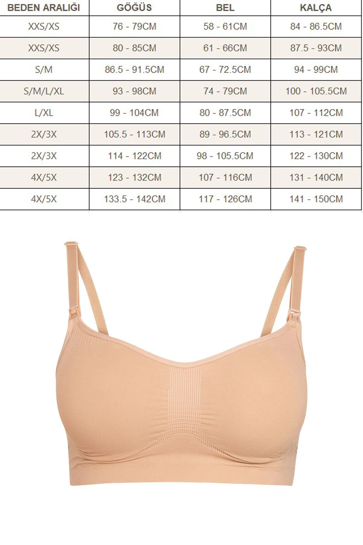 Slim'n Lift Toparlayici Hamile Emzirme Seamless Cotton Sütyen