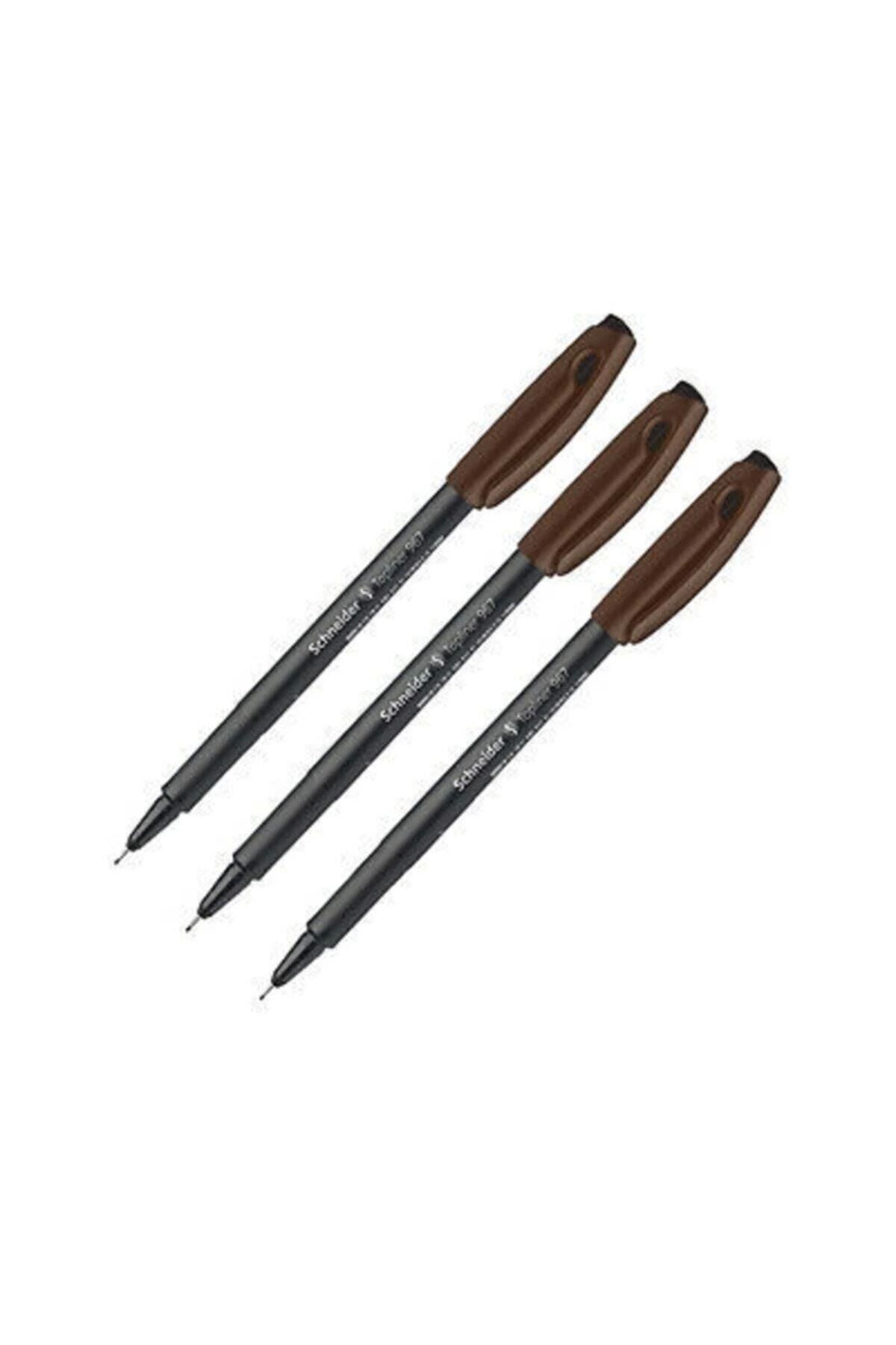 Schneider Topliner 967, Kahve 196707