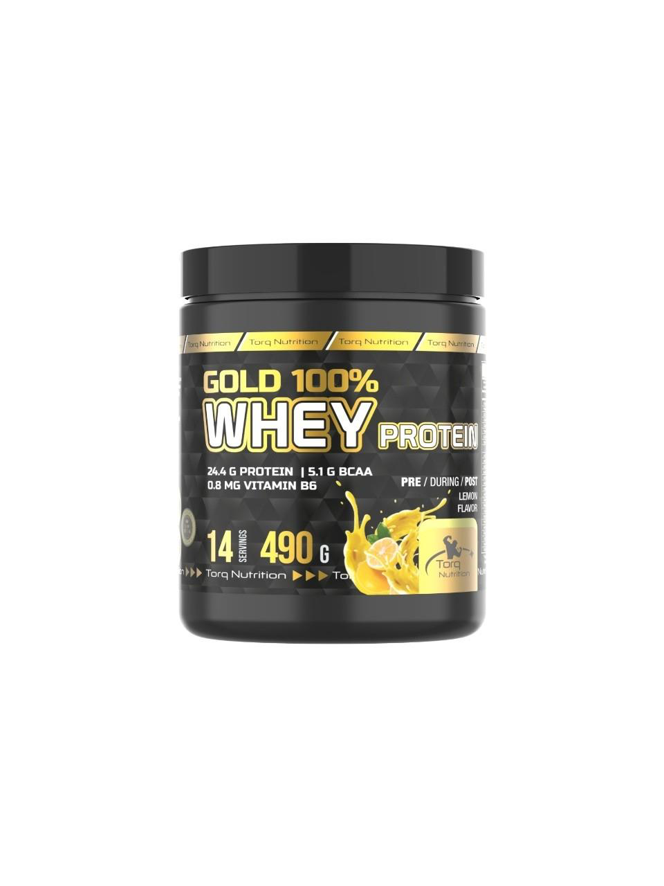 Torq Nutrition   Gold Whey Protein Limonlu 490G